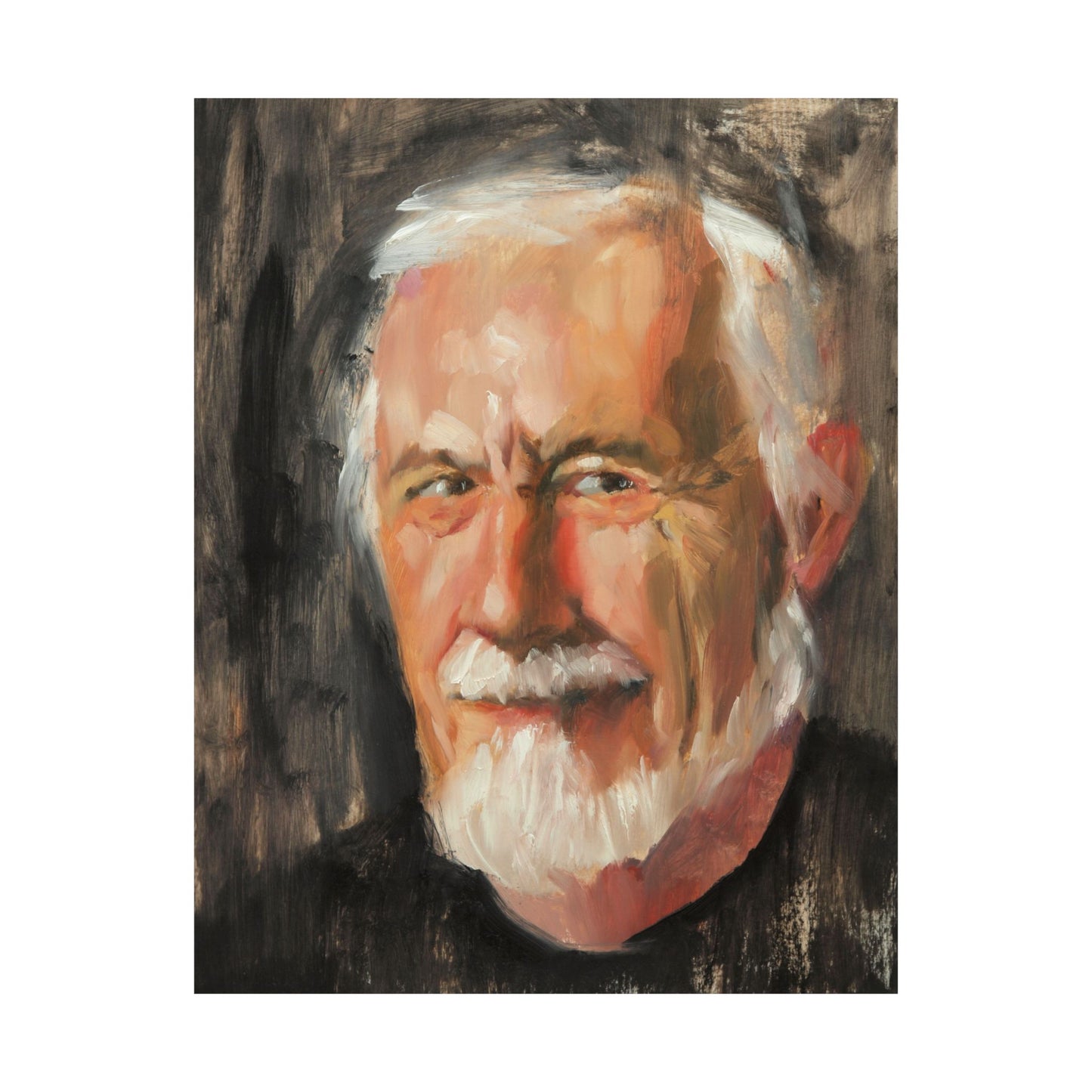 "Clement" - Oil Portriait Print (Day 10)