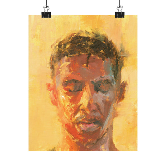 "Kilian" - Oil Portriait Print (Day 215)