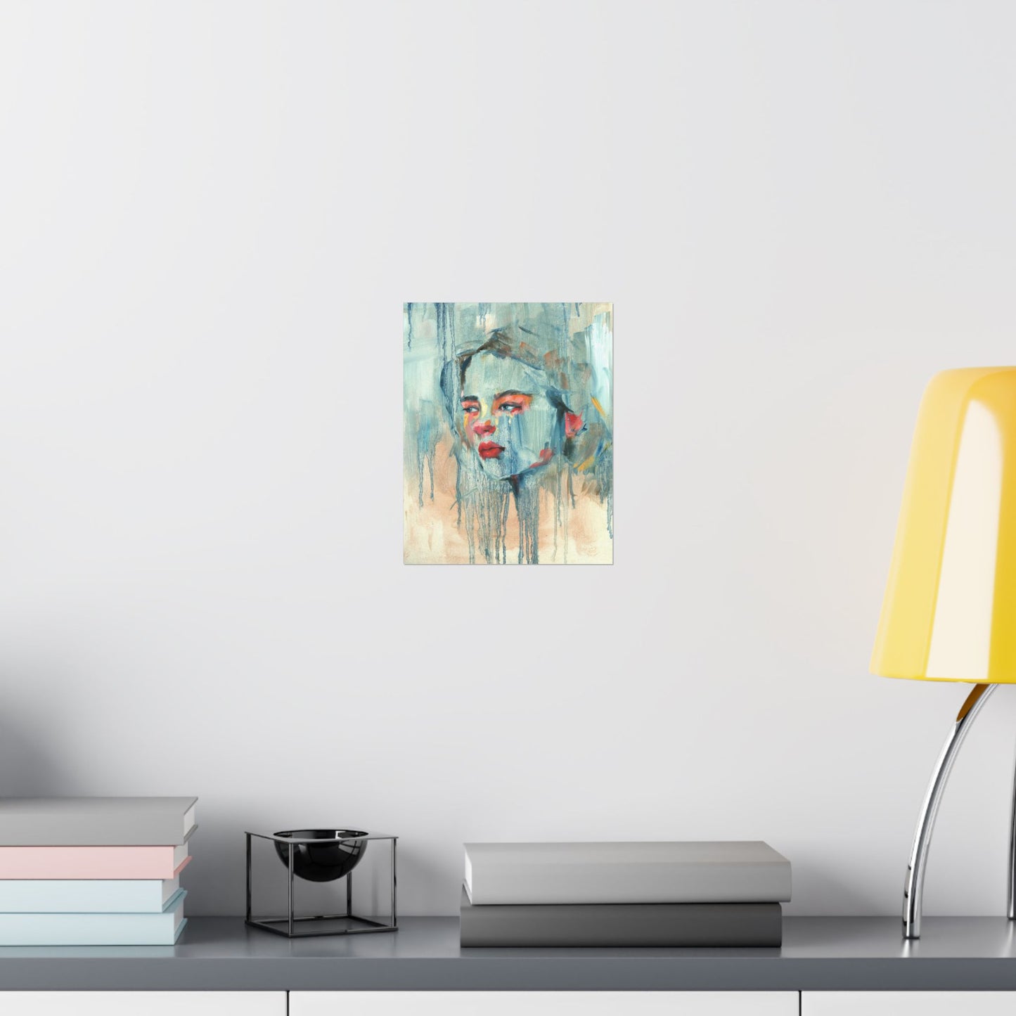 "Patience" - Oil Portriait Print (Day 40)