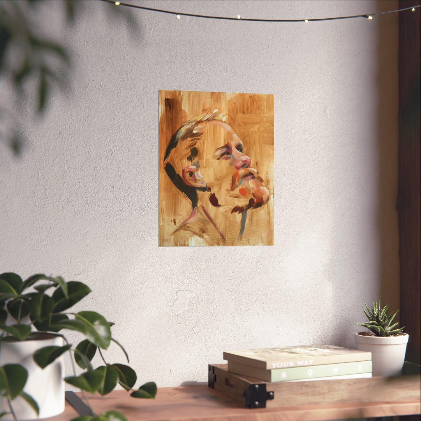 "Gregory" - Oil Portriait Print (Day 7)