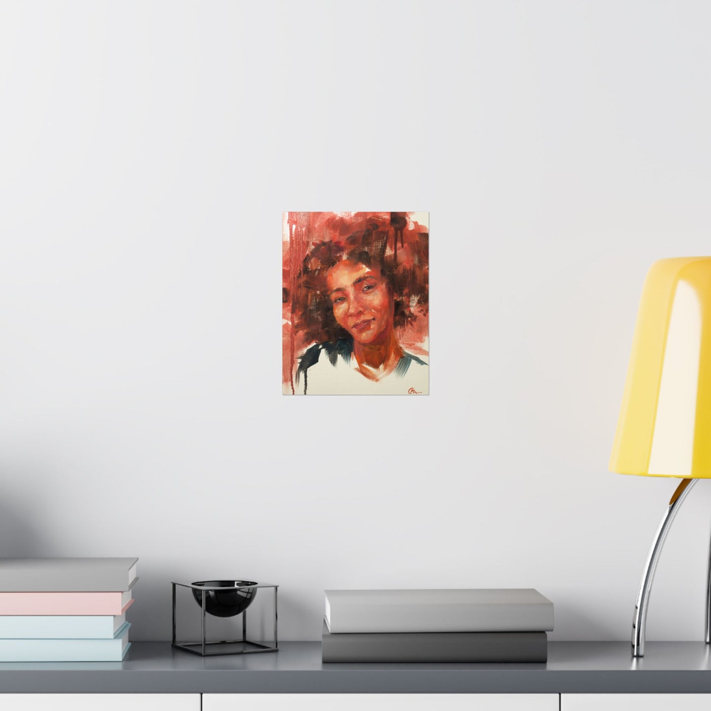 "Frola" - Oil Portriait Print (Day 97)