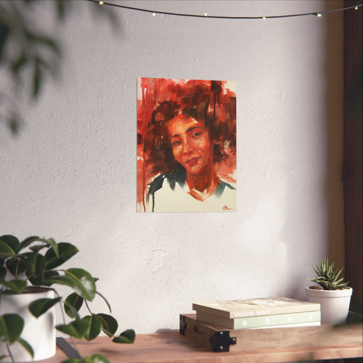 "Frola" - Oil Portriait Print (Day 97)