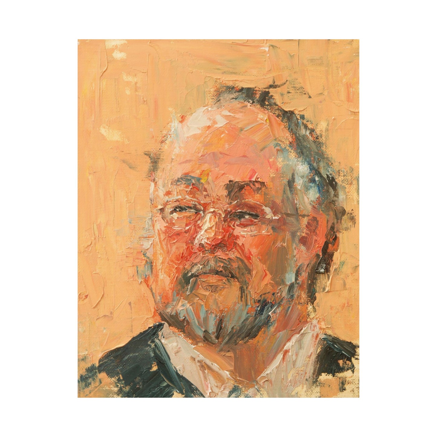 "Edwin" - Oil Portriait Print (Day 209)