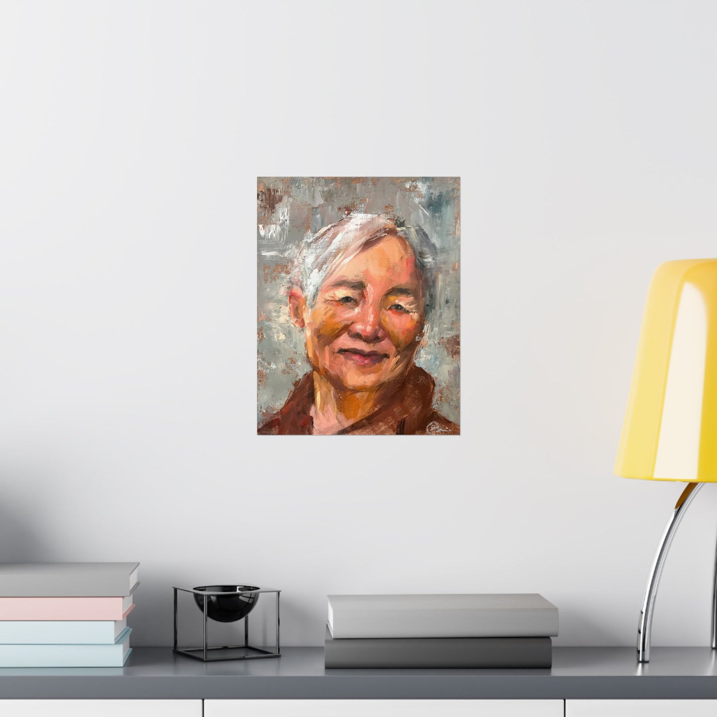 "Maude" - Oil Portriait Print (Day 80)