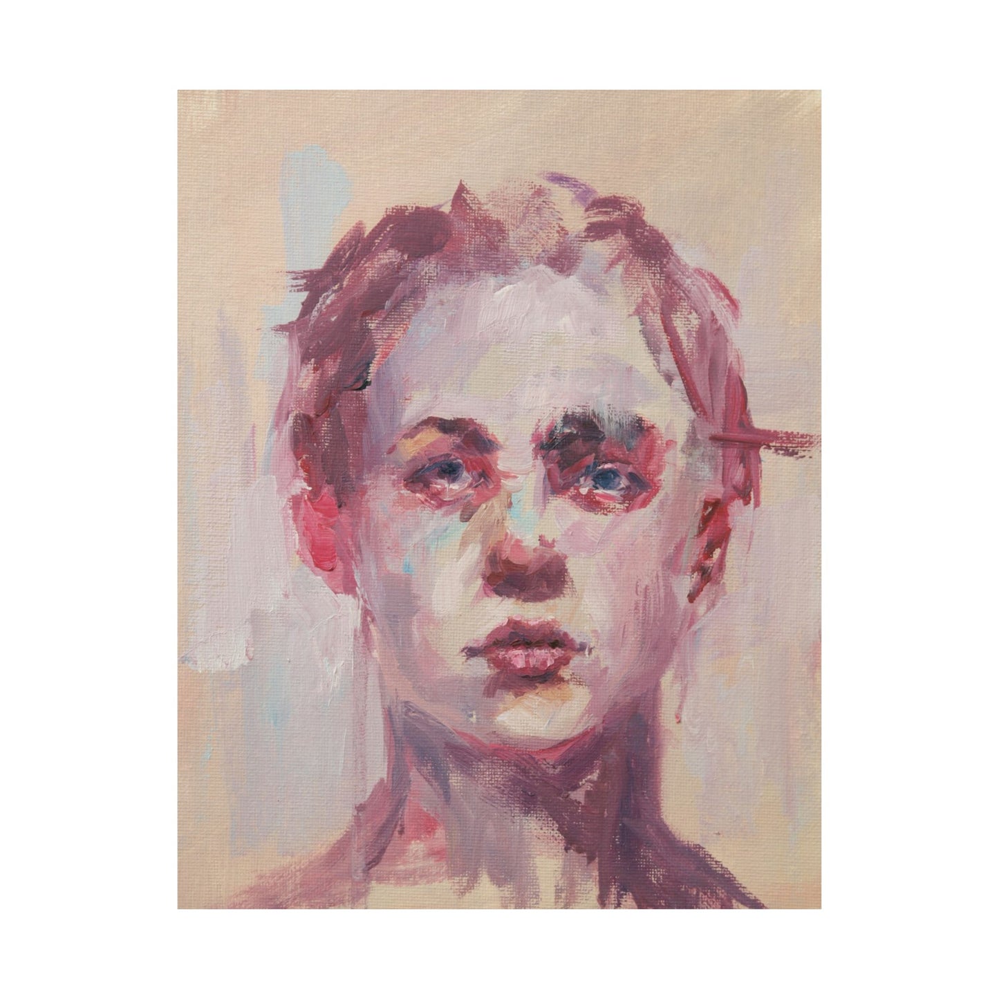 "June" - Oil Portriait Print (Day 218)