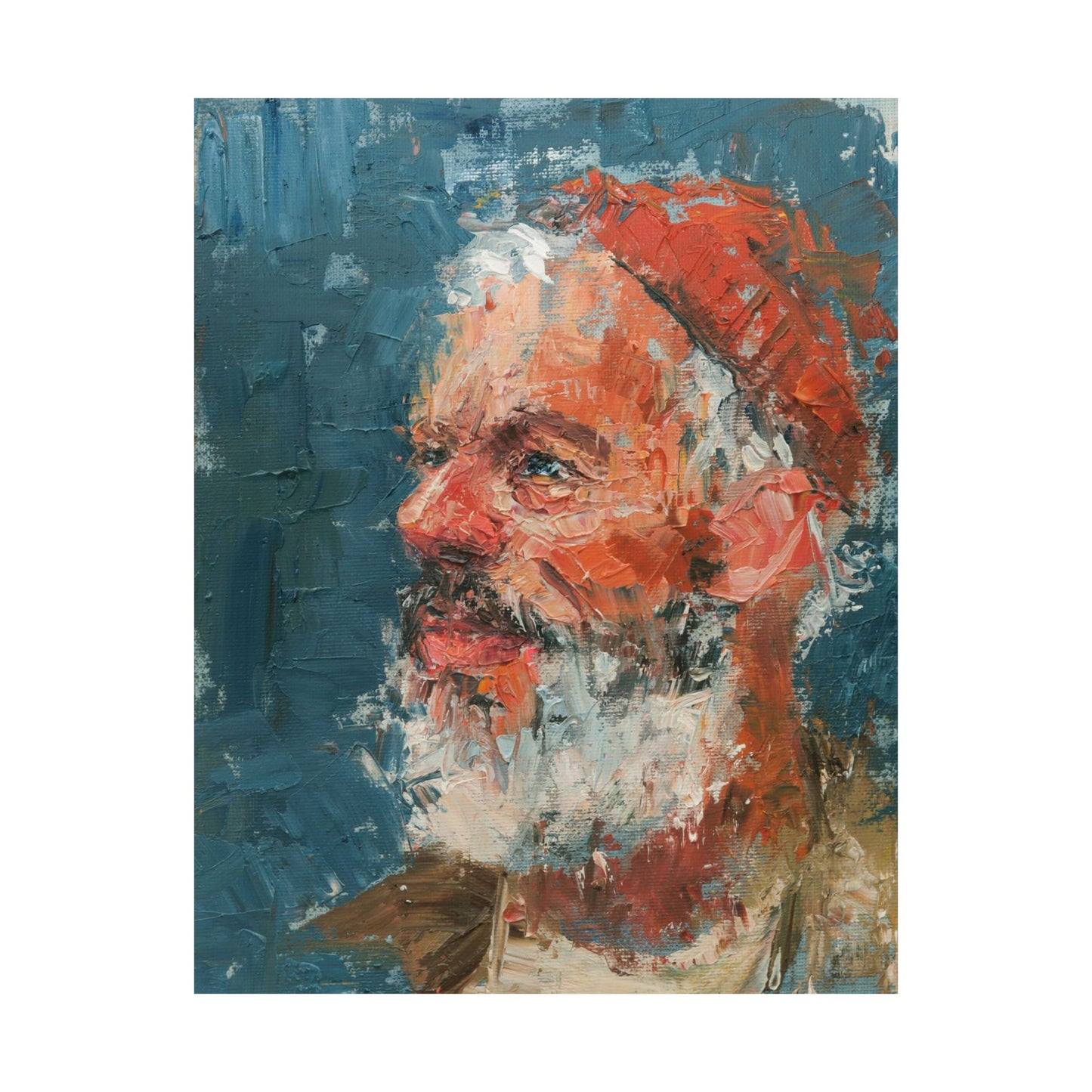 "Jerome" - Oil Portriait Print (Day 190)