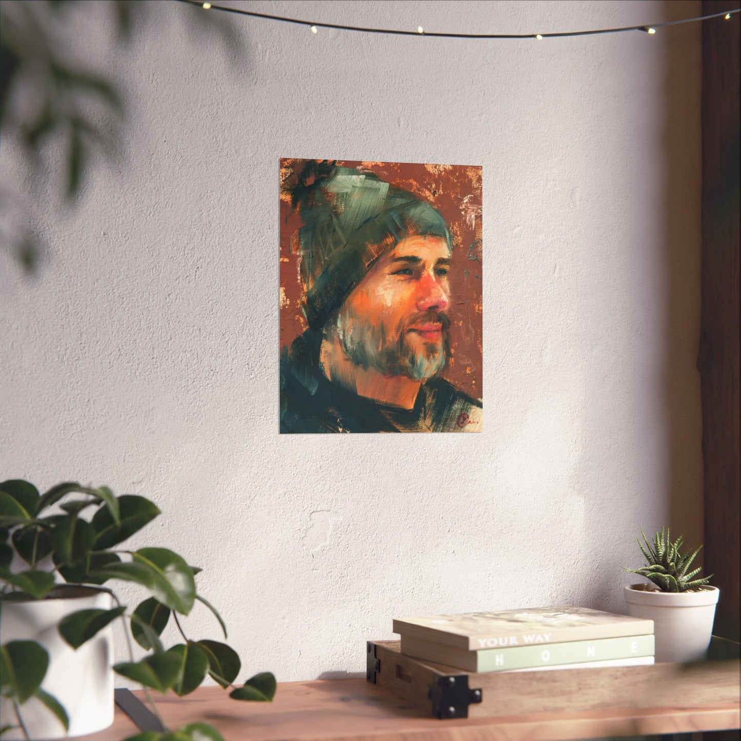 "Jacob" - Oil Portriait Print (Day 68)