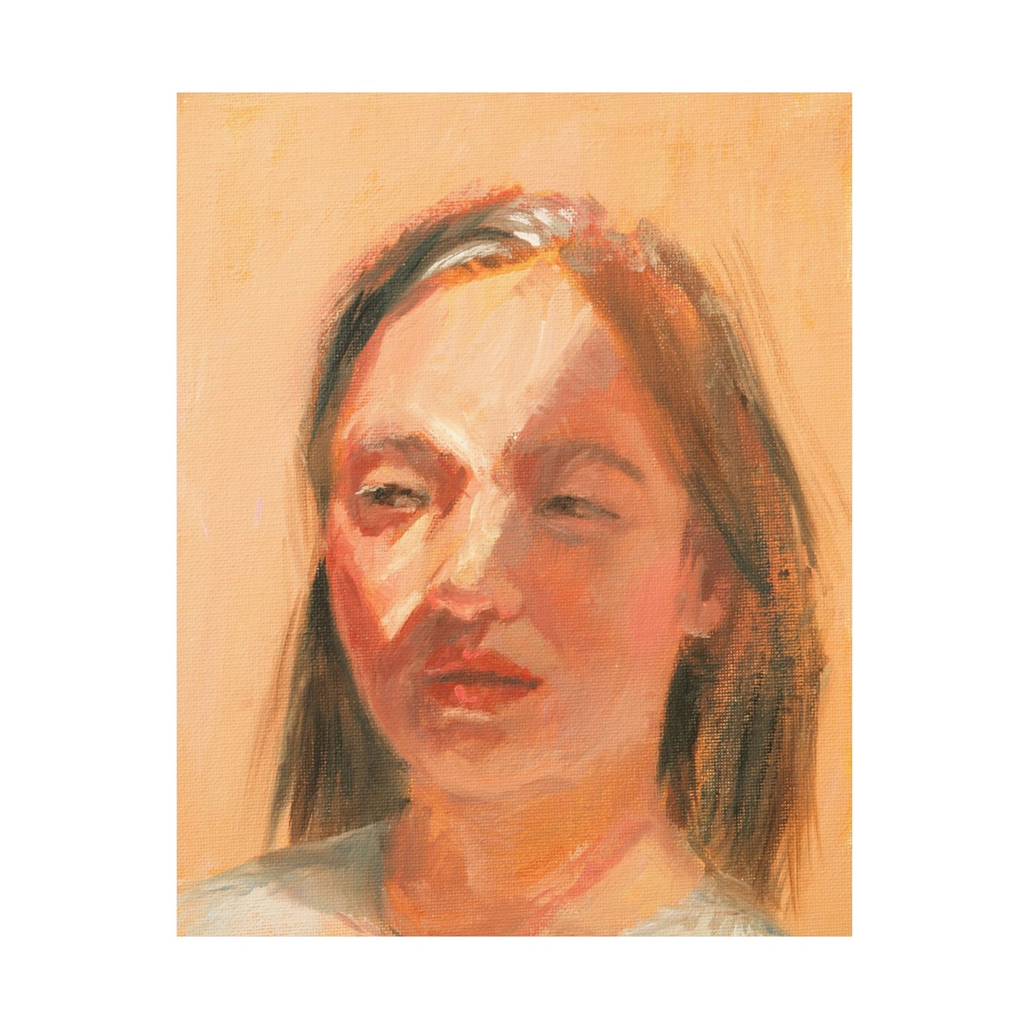 "Vivi" - Oil Portriait Print (Day 227)