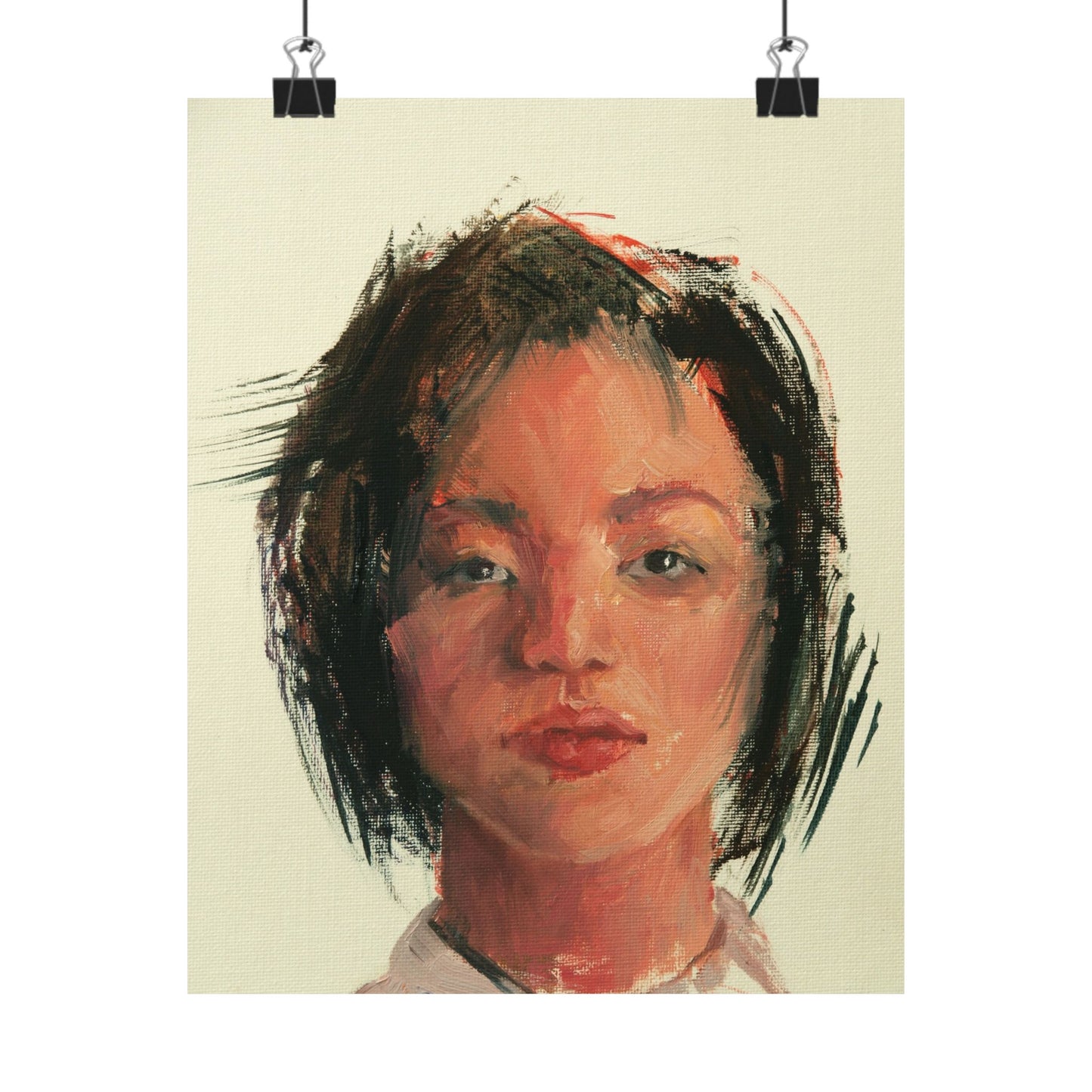 "Kate" - Oil Portriait Print (Day 277)