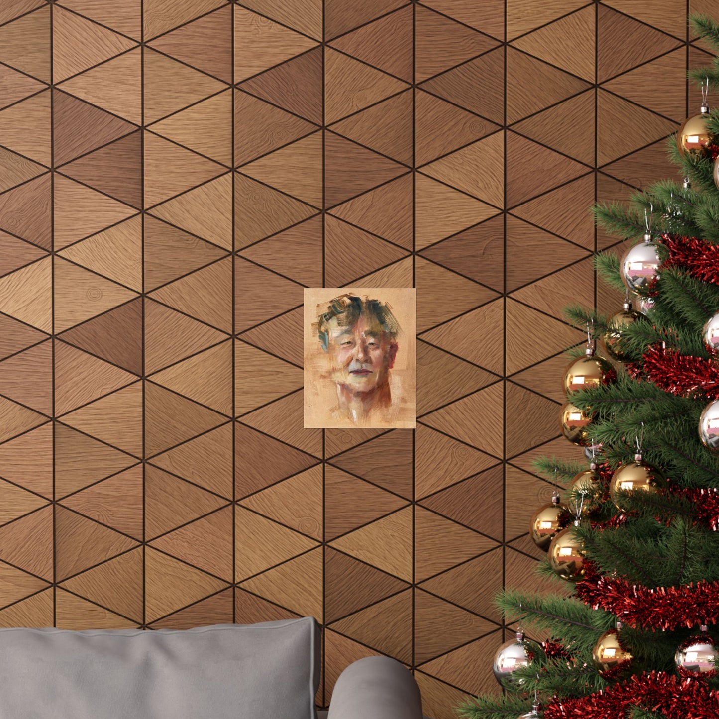 "Shun" - Oil Portriait Print (Day 23)