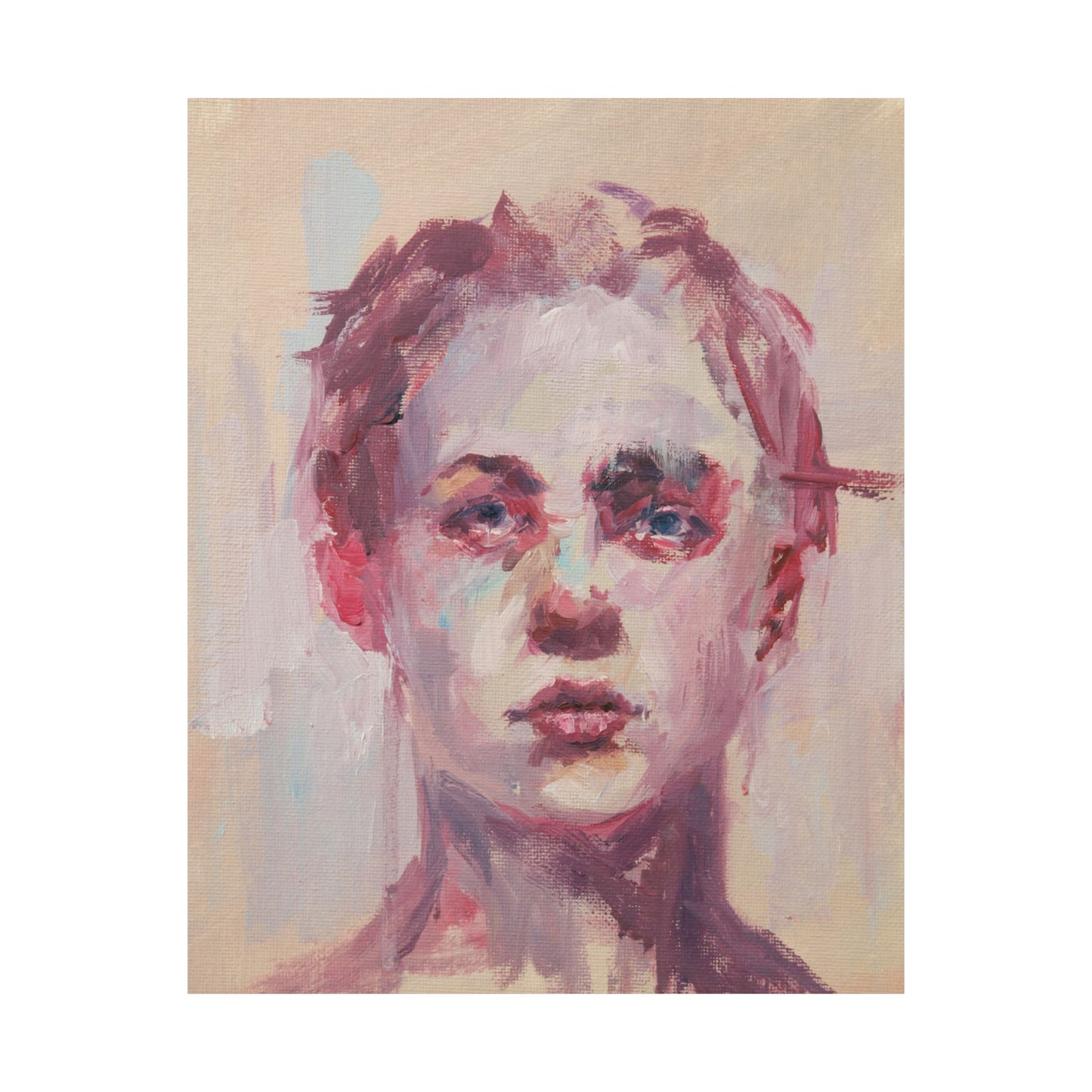 "June" - Oil Portriait Print (Day 218)