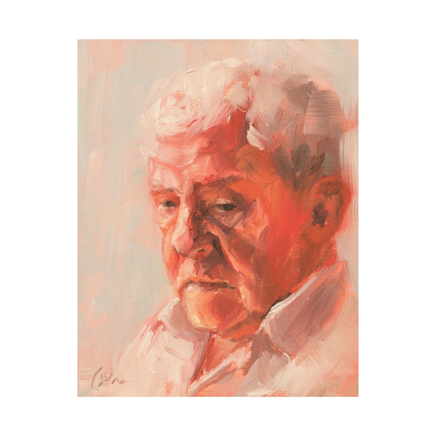 "Raphael" - Oil Portriait Print (Day 237)