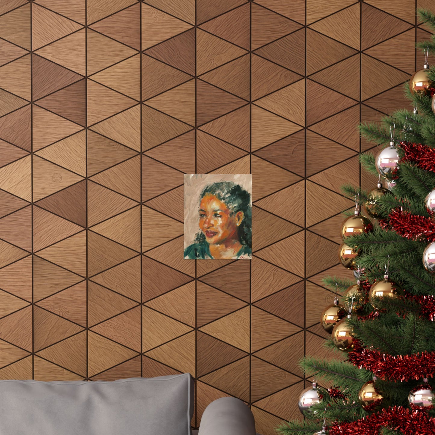 "Juliana" - Oil Portriait Print (Day 139)