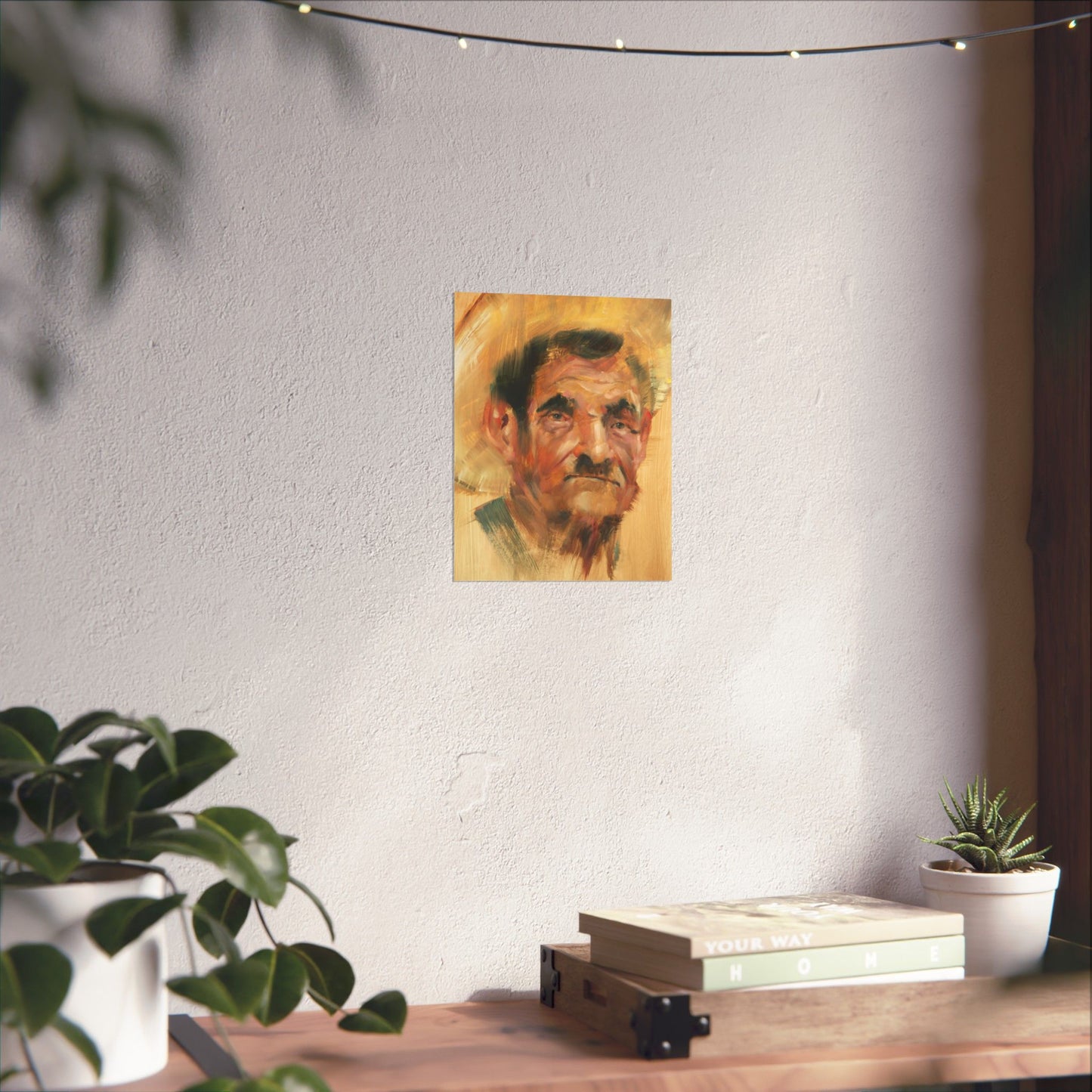 "Horace" - Oil Portriait Print (Day 17)