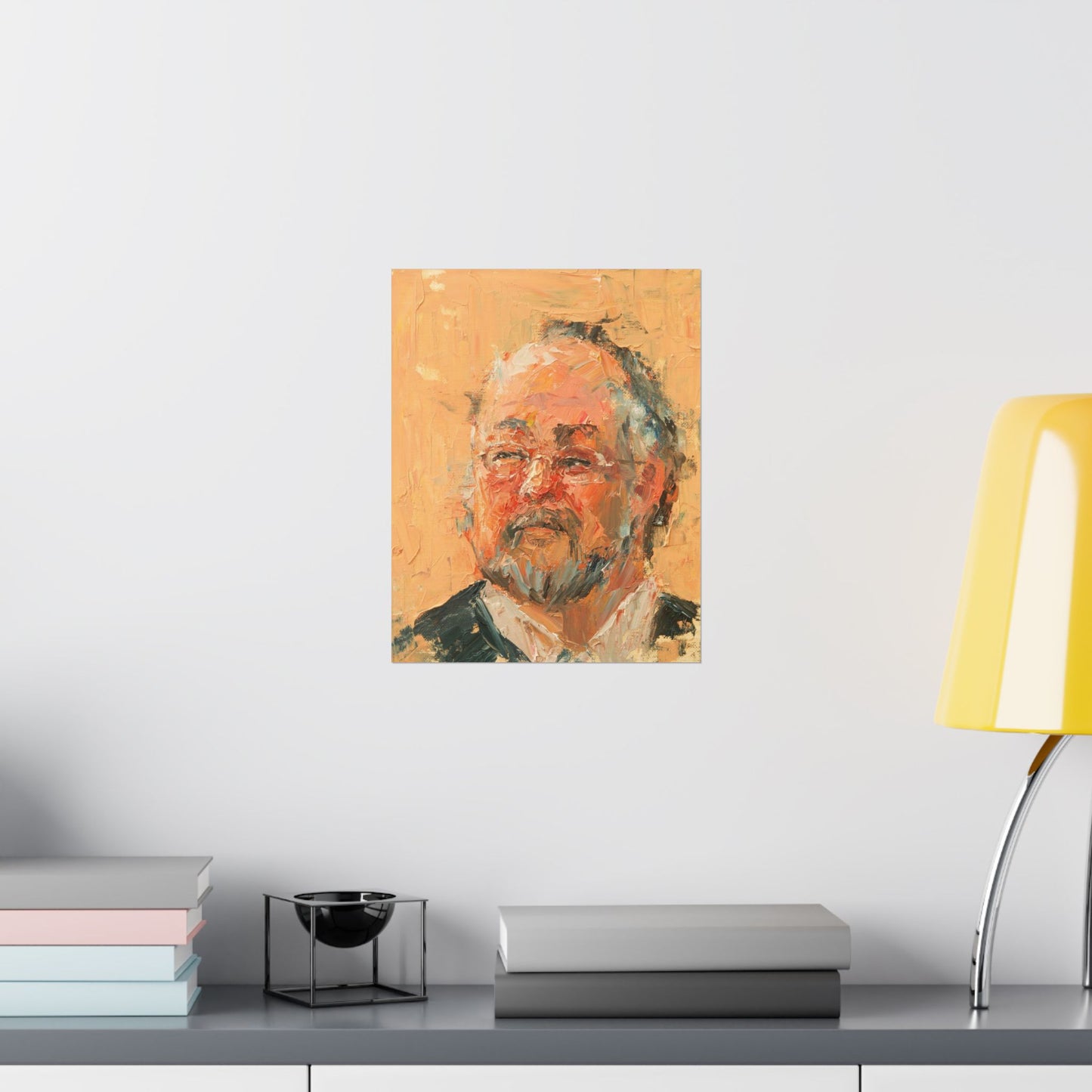 "Edwin" - Oil Portriait Print (Day 209)