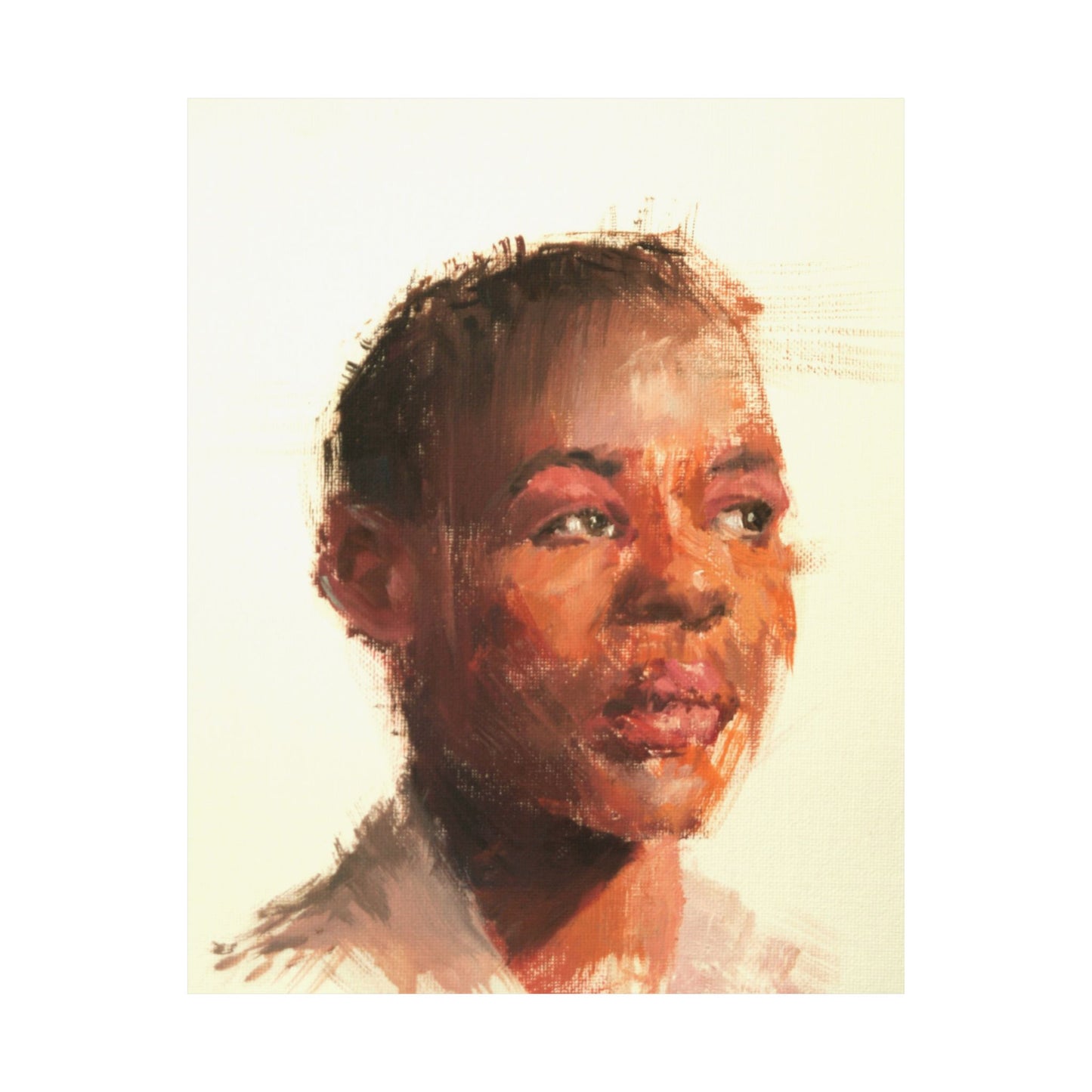 "Kira" - Oil Portriait Print (Day 279)