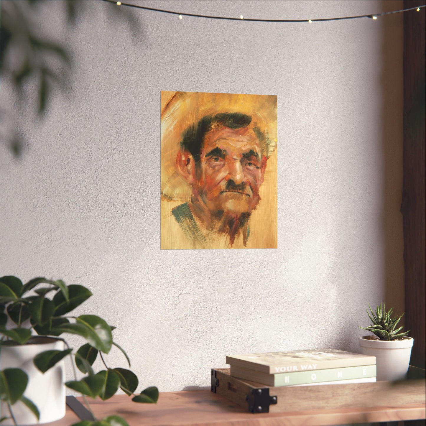 "Horace" - Oil Portriait Print (Day 17)