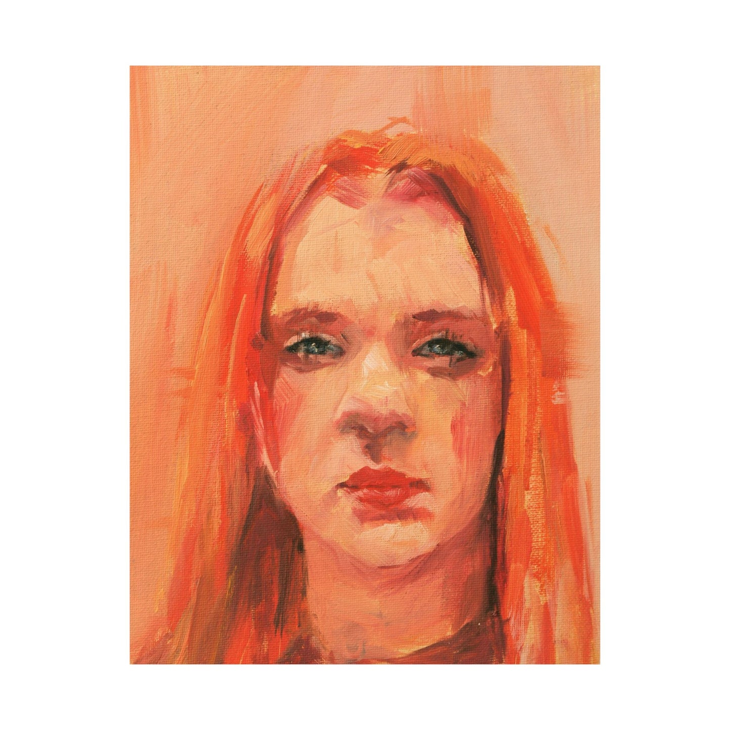 "Cassandra" - Oil Portriait Print (Day 250)