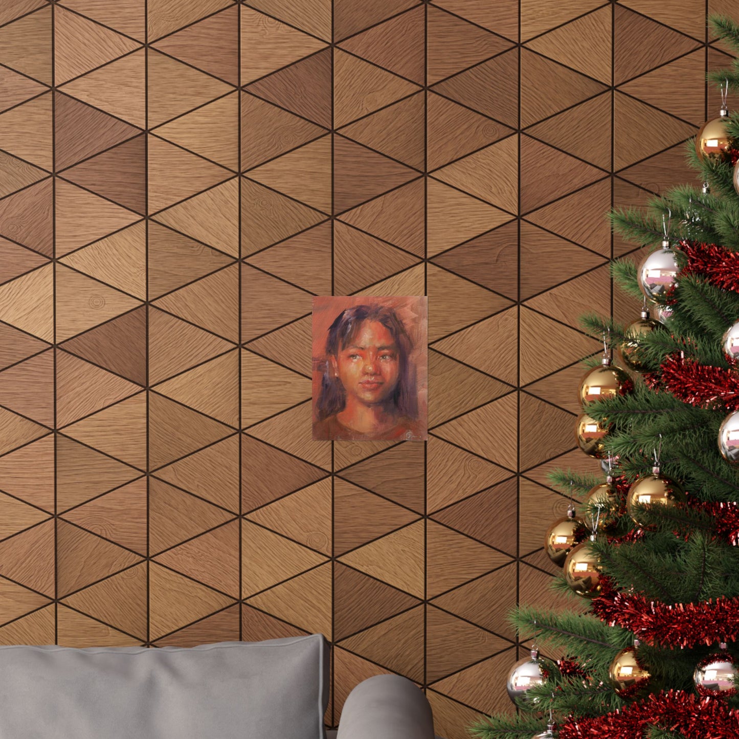 "Jasman" - Oil Portriait Print (Day 137)