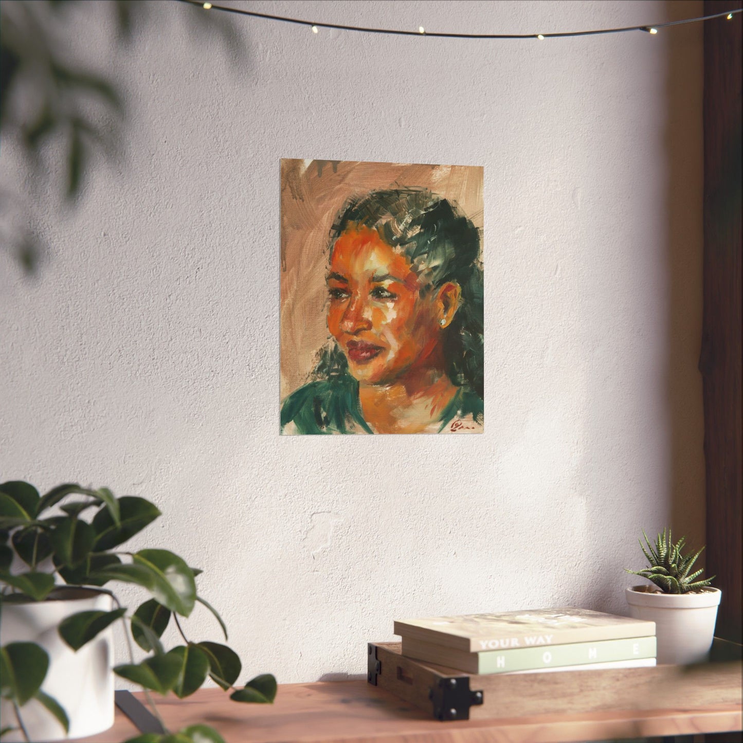 "Juliana" - Oil Portriait Print (Day 139)