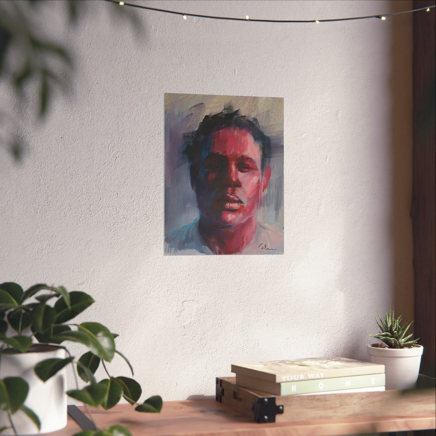 "Abel" - Oil Portriait Print (Day 221)