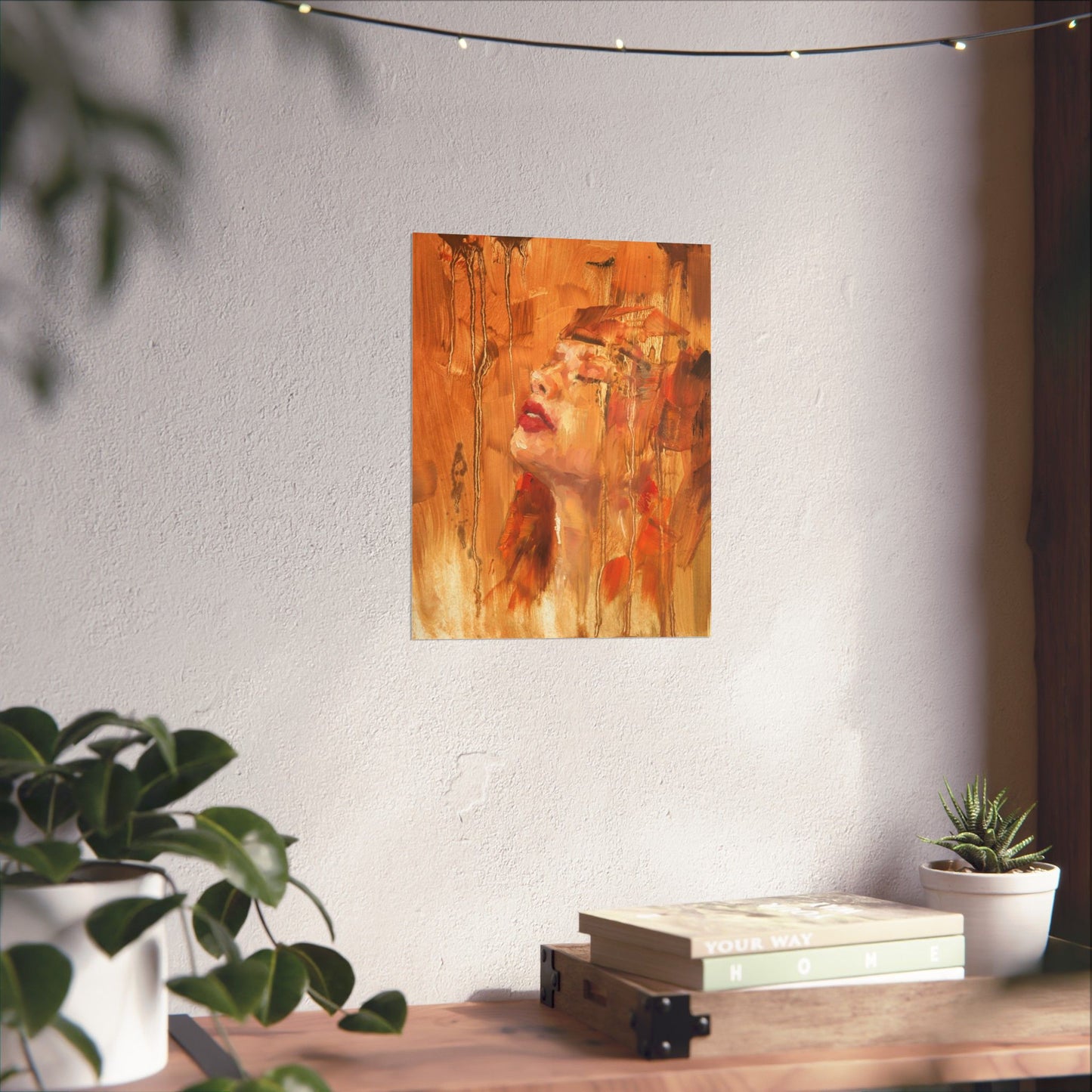 "Livia" - Oil Portriait Print (Day 43)