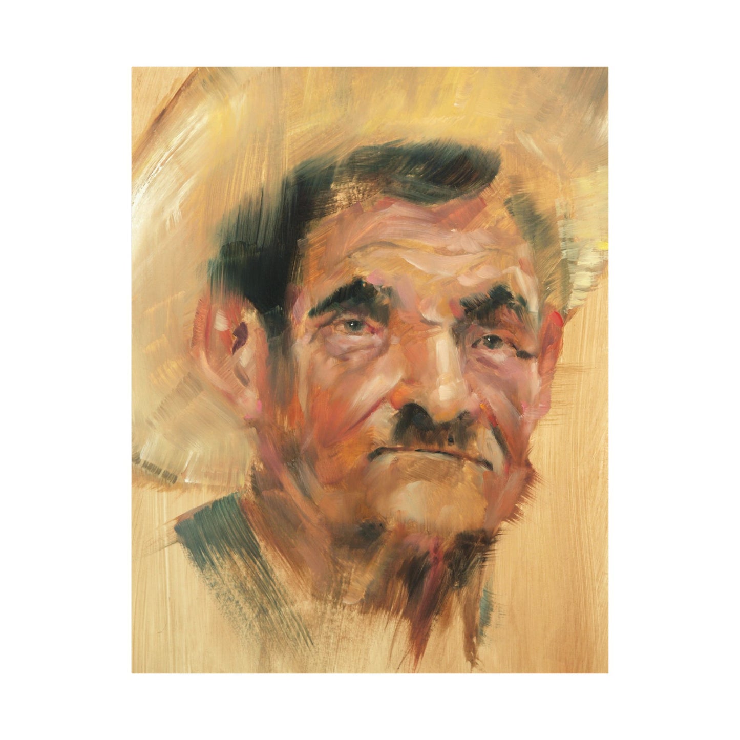 "Horace" - Oil Portriait Print (Day 17)