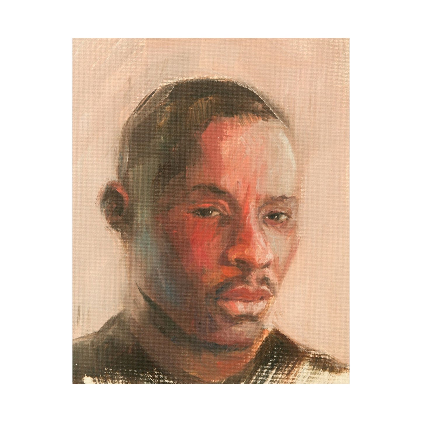 "Derek" - Oil Portriait Print (Day 247)