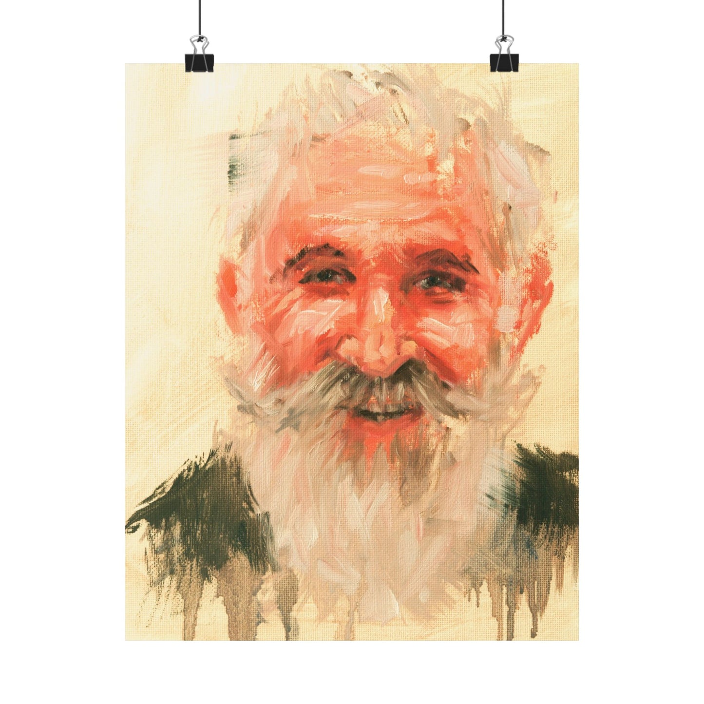 "Dominic" - Oil Portriait Print (Day 295)