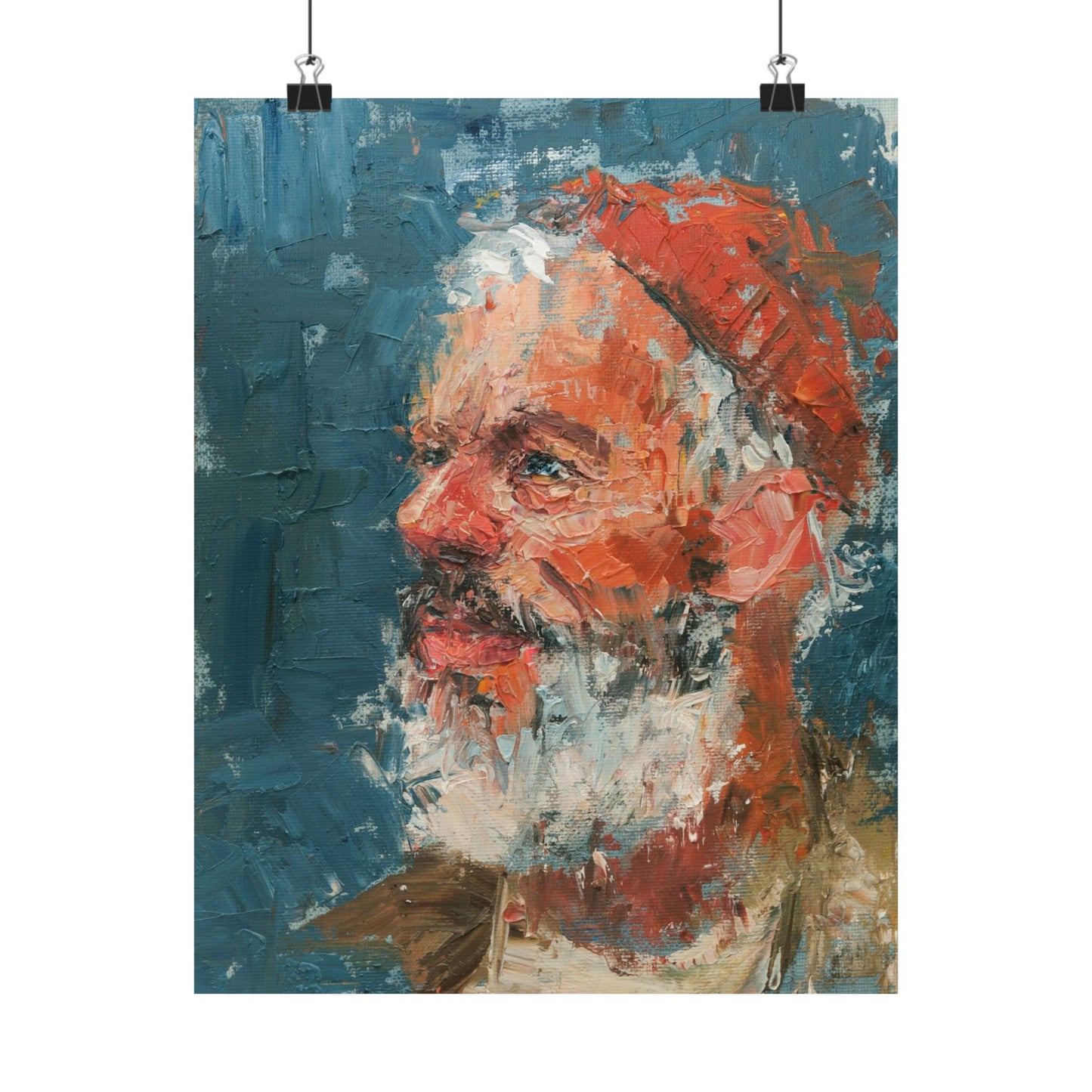 "Jerome" - Oil Portriait Print (Day 190)