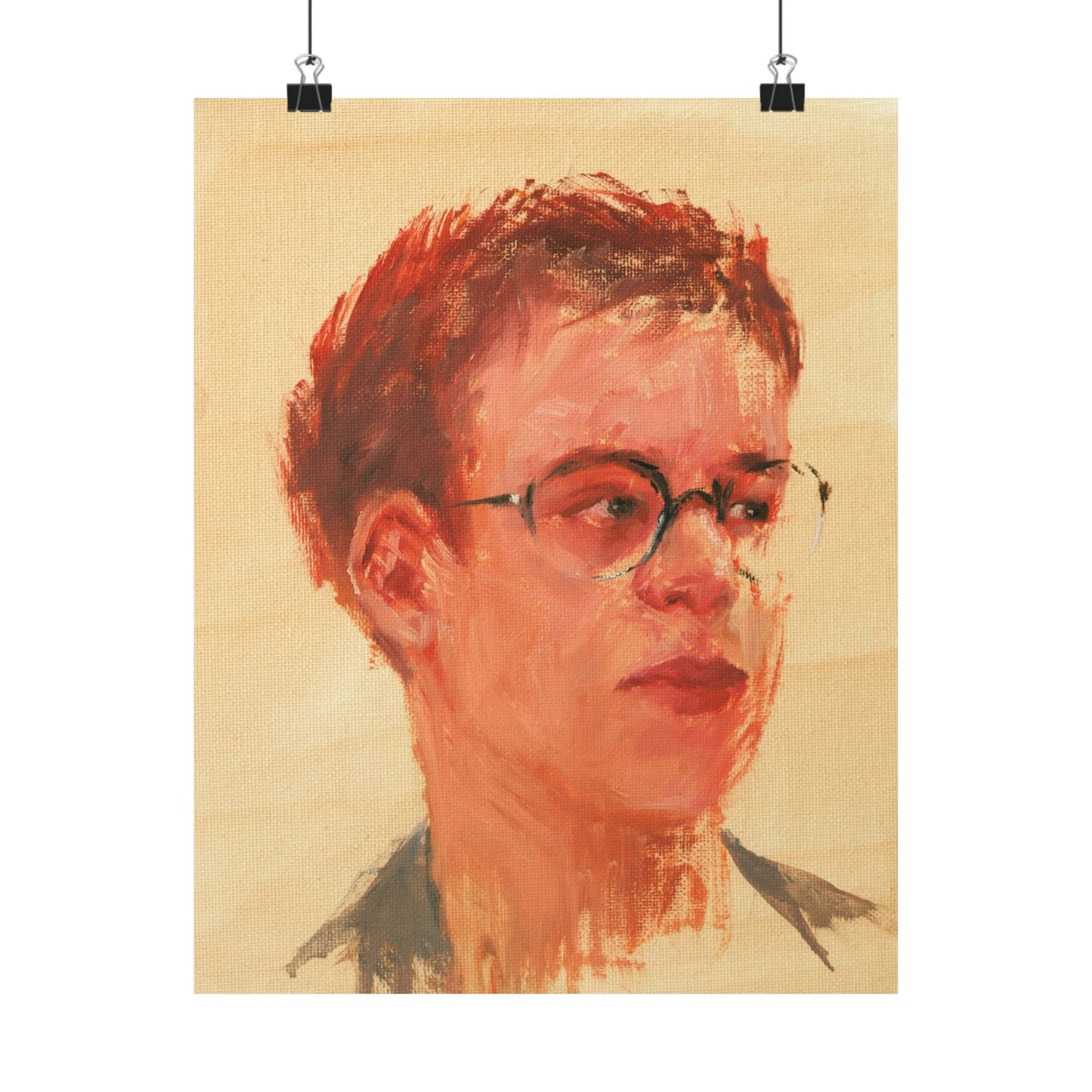 "Arthur" - Oil Portriait Print (Day 288)