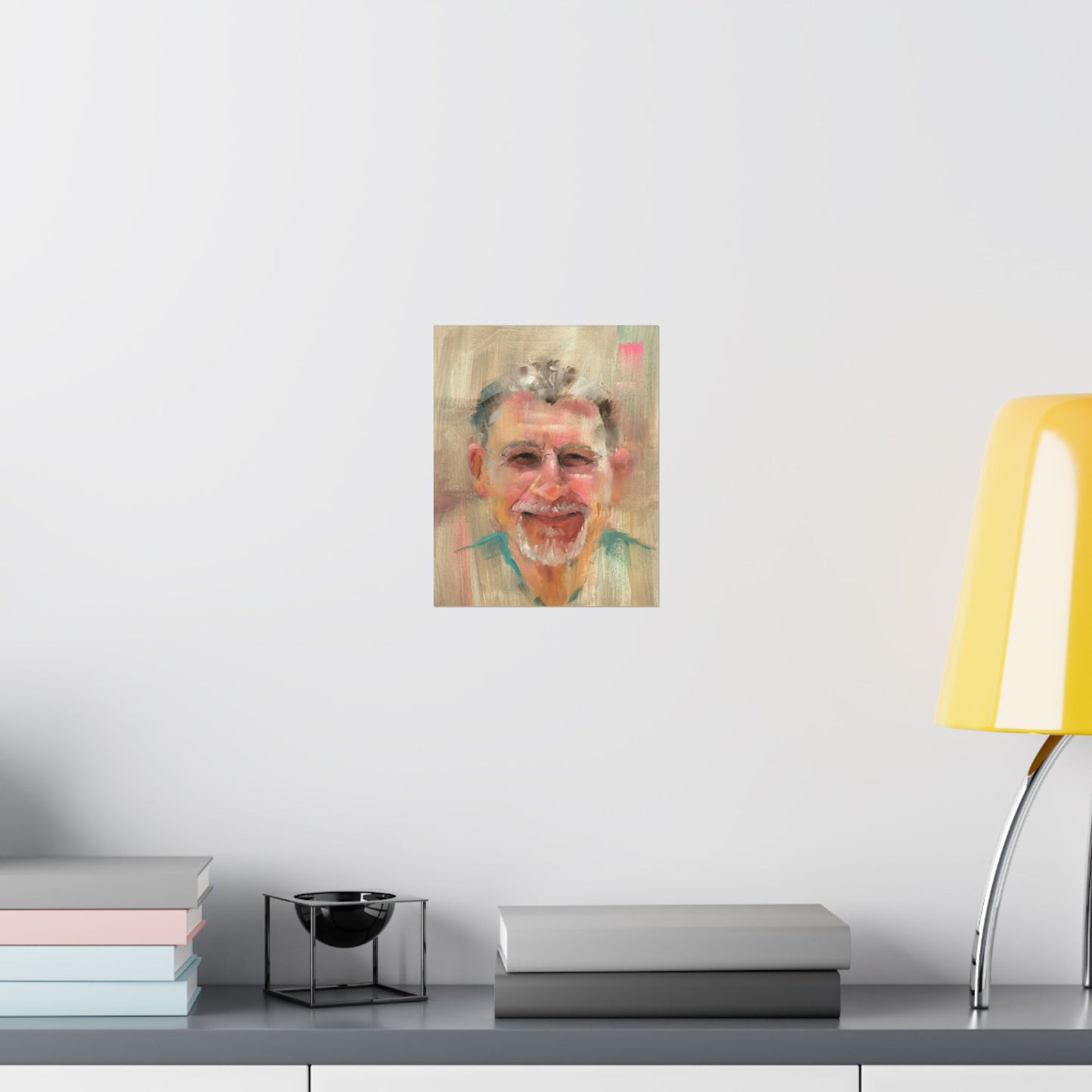 "Piero" - Oil Portriait Print (Day 56)