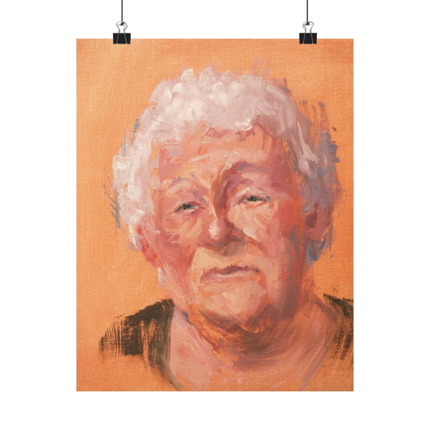 "Manuela" - Oil Portriait Print (Day 266)