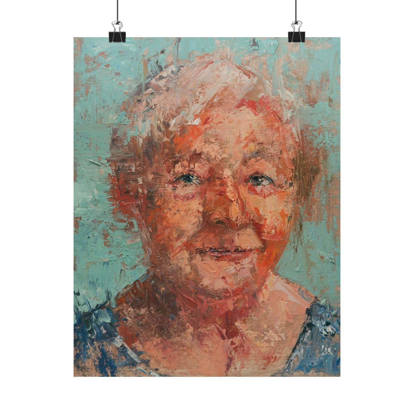 "Carmen" - Oil Portriait Print (Day 179)