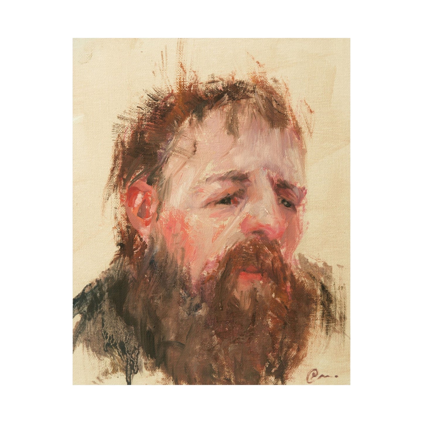 "Raymond" - Oil Portriait Print (Day 292)
