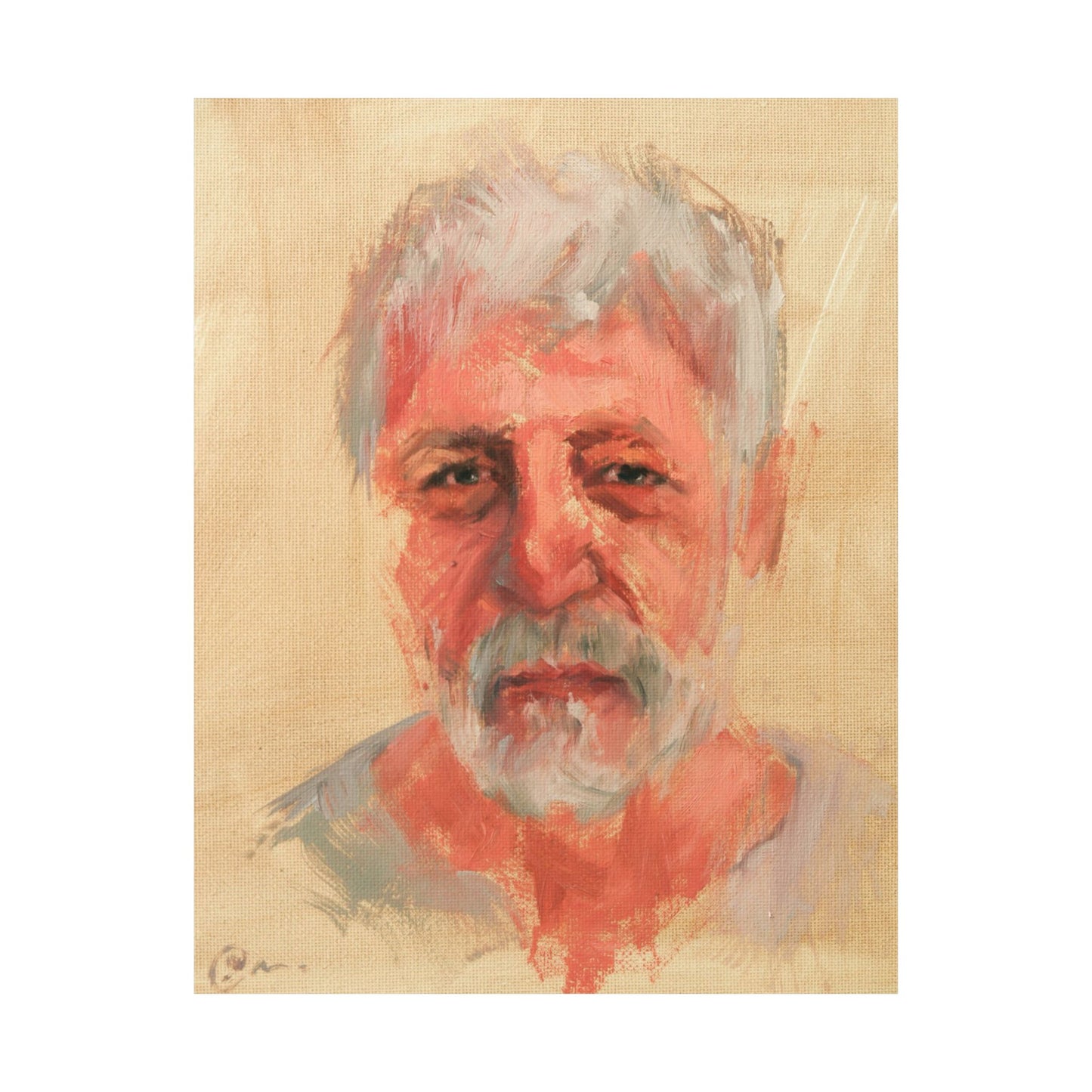 "Isidore" - Oil Portriait Print (Day 285)