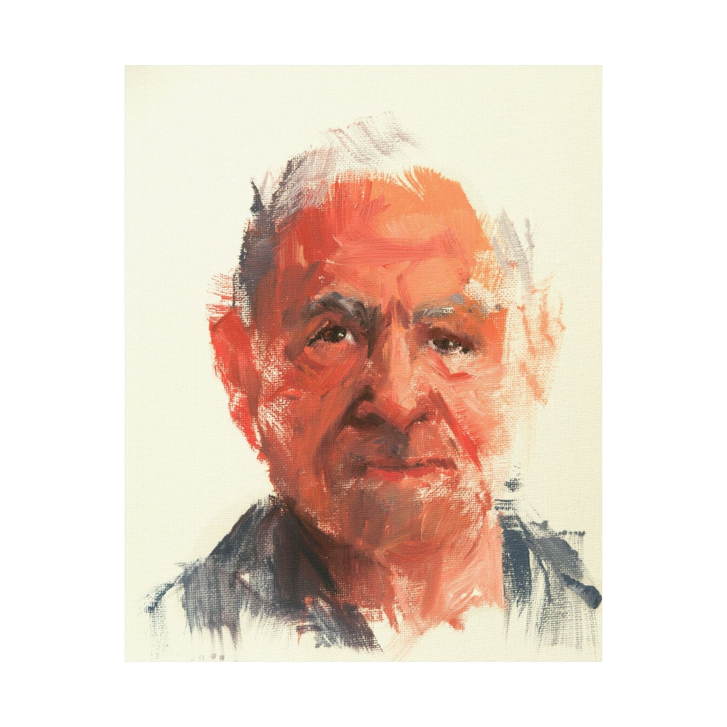 "Connor" - Oil Portriait Print (Day 289)