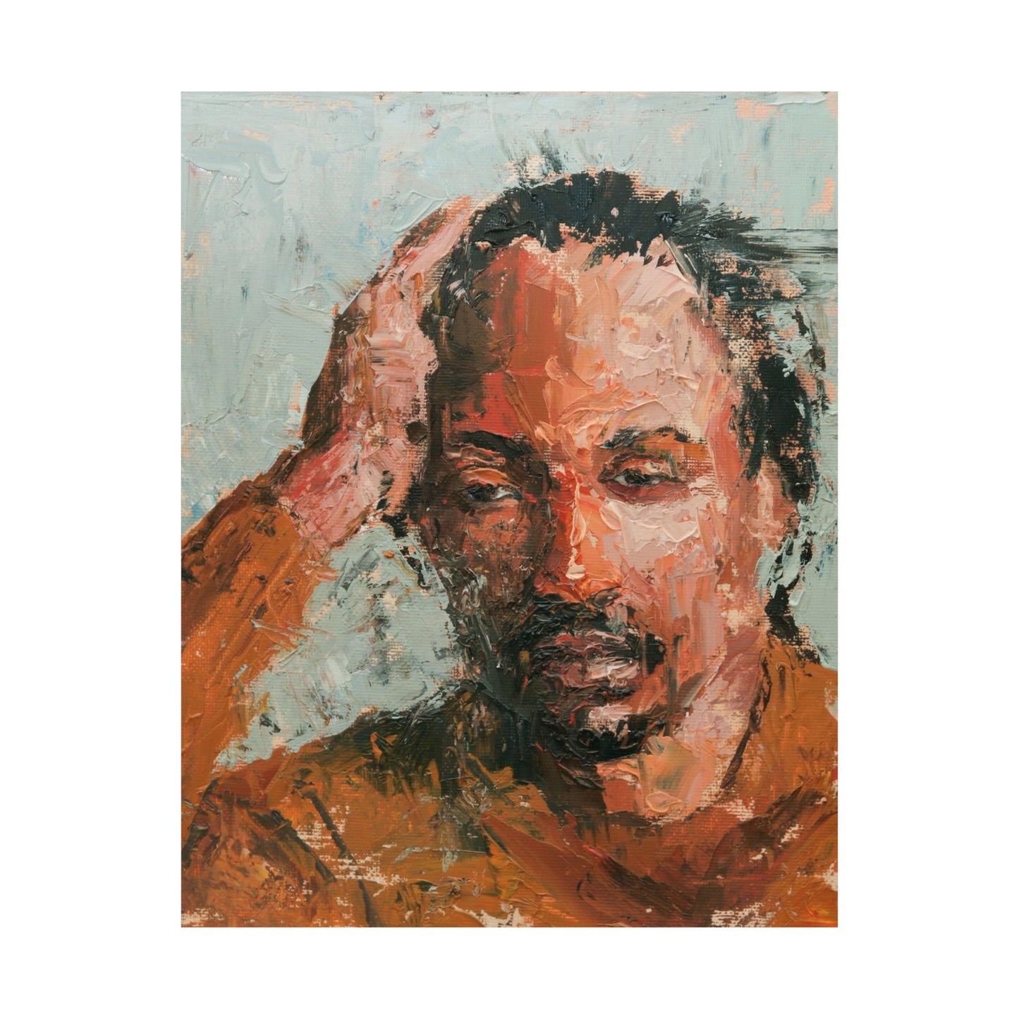 "Joel" - Oil Portriait Print (Day 185)