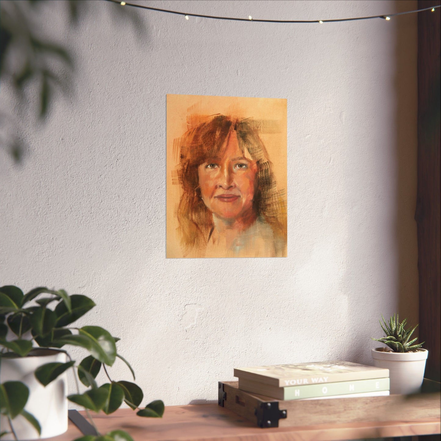 "María" - Oil Portriait Print (Day 29)