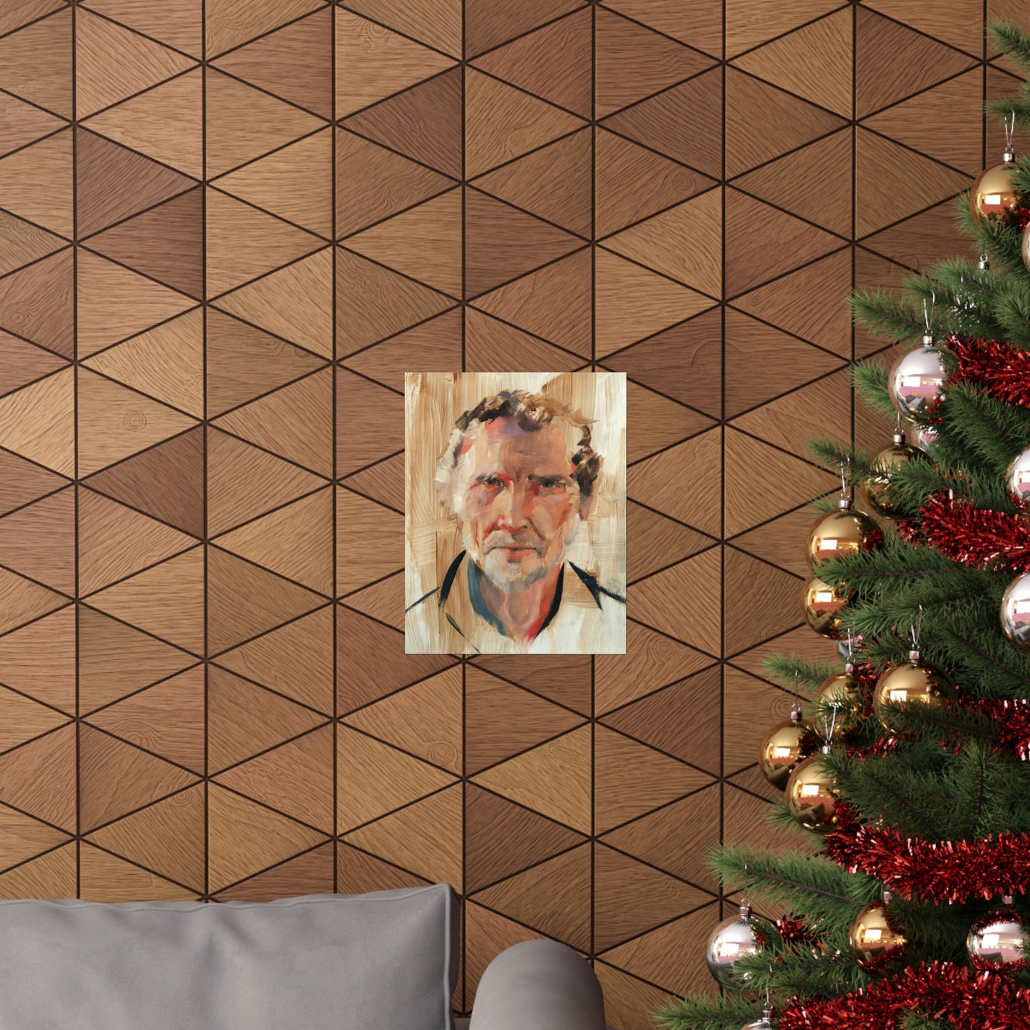 "Julien" - Oil Portriait Print (Day 5)