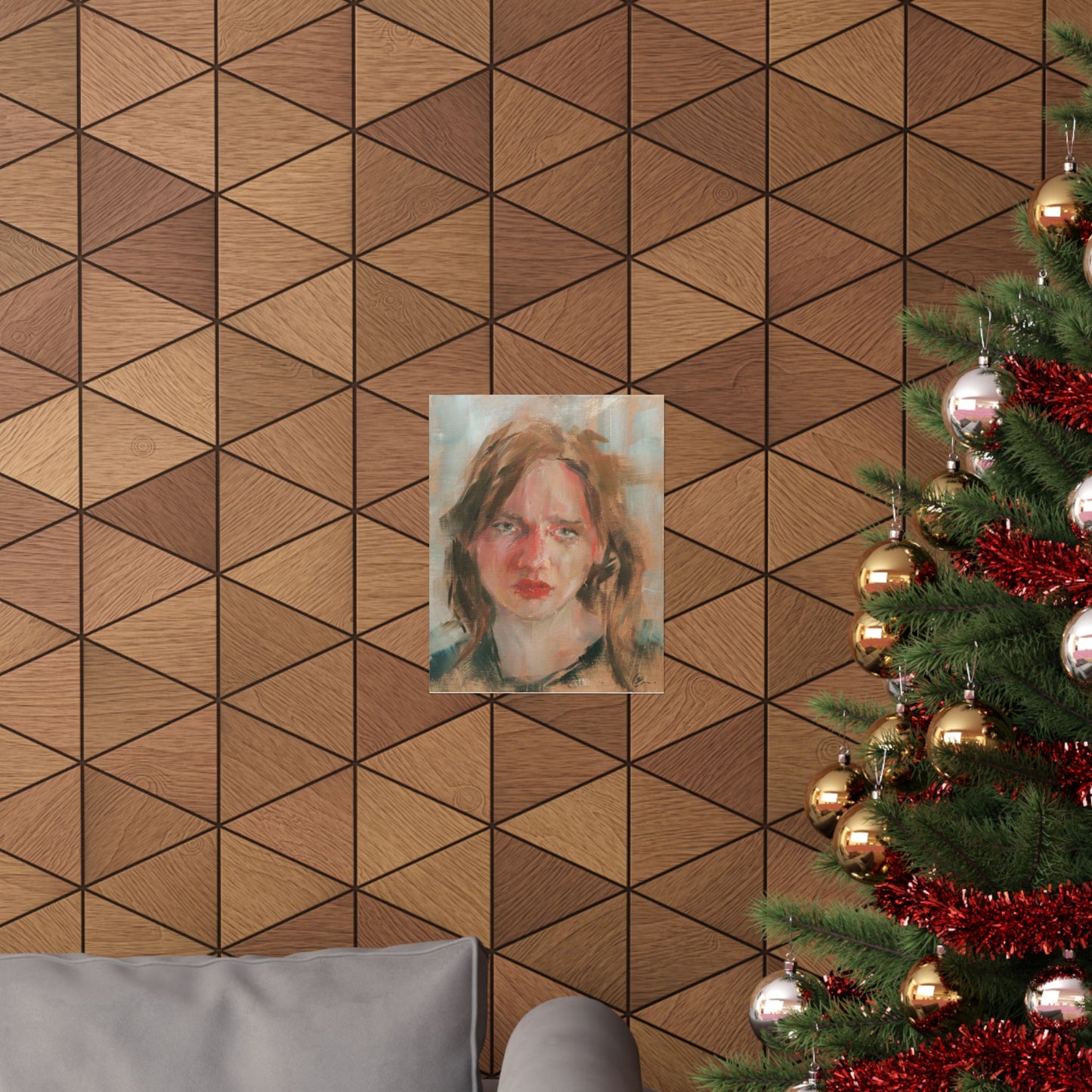 "Blythe" - Oil Portriait Print (Day 131)