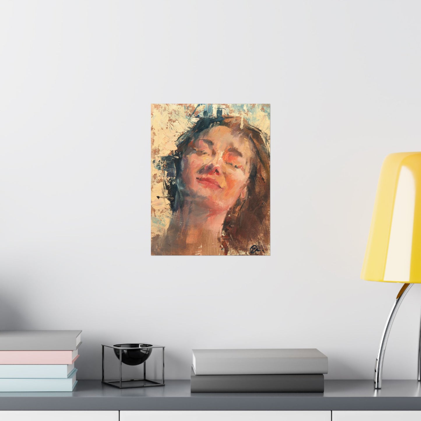"Joy" - Oil Portriait Print (Day 74)