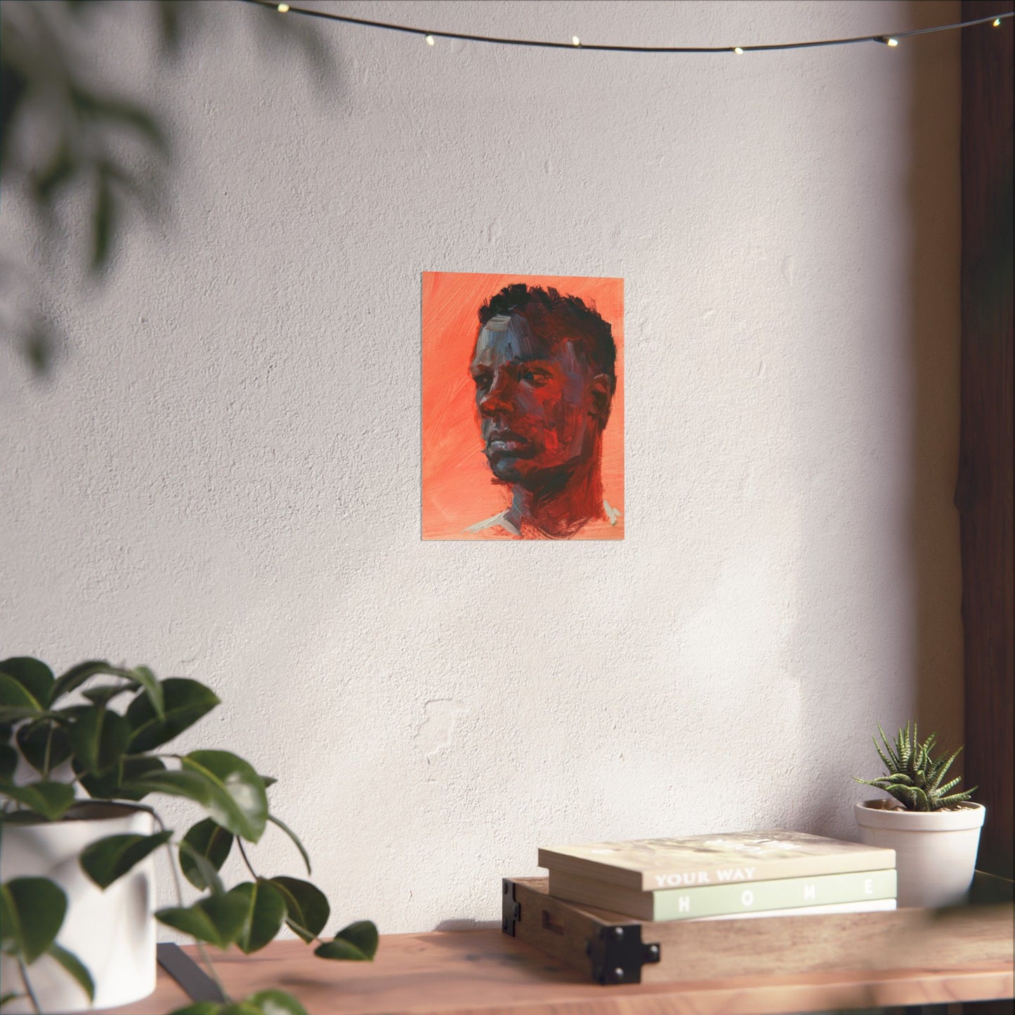 "Finley" - Oil Portriait Print (Day 249)