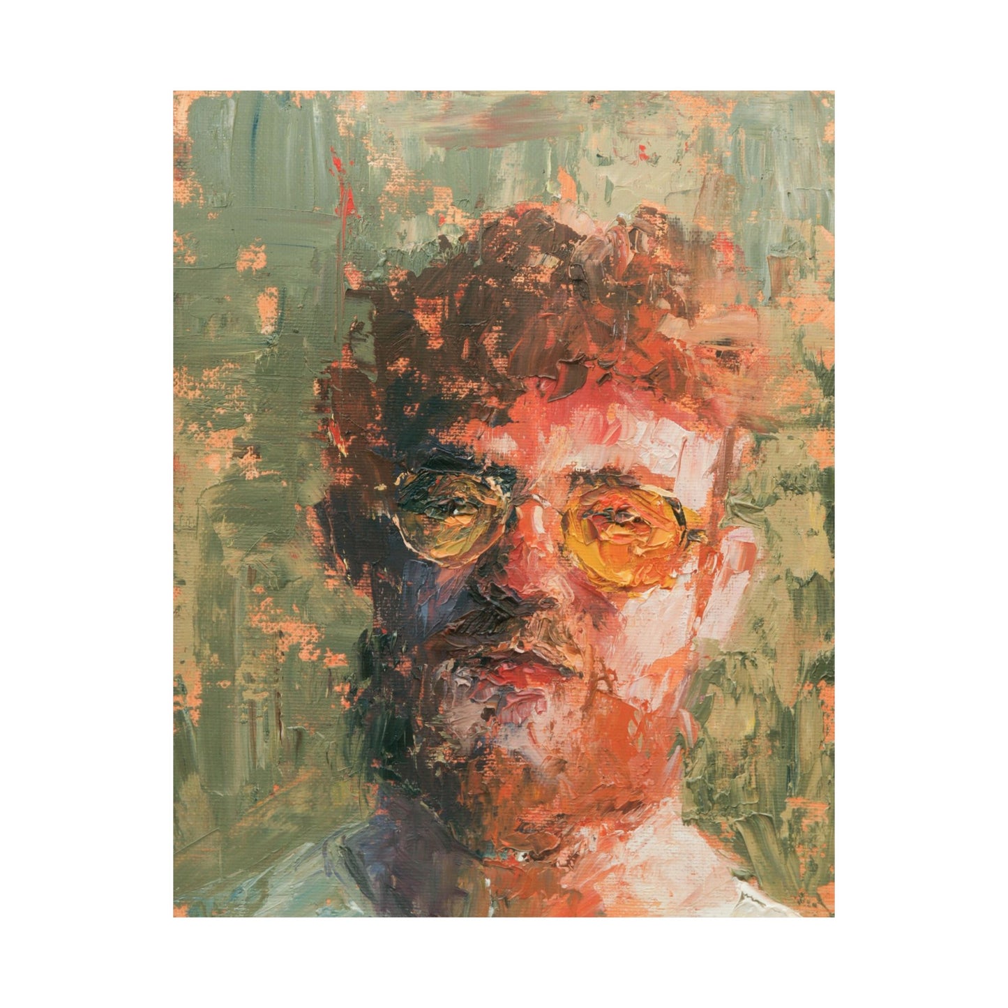"Mark" - Oil Portriait Print (Day 191)
