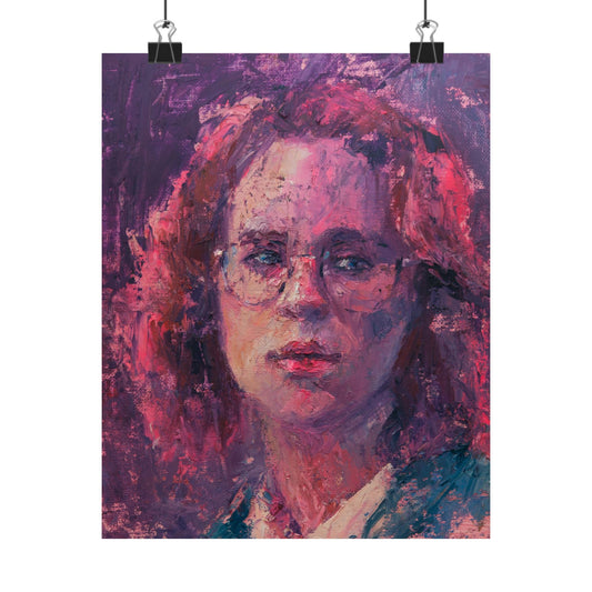 "Yorkie" - Oil Portriait Print (Day 194)