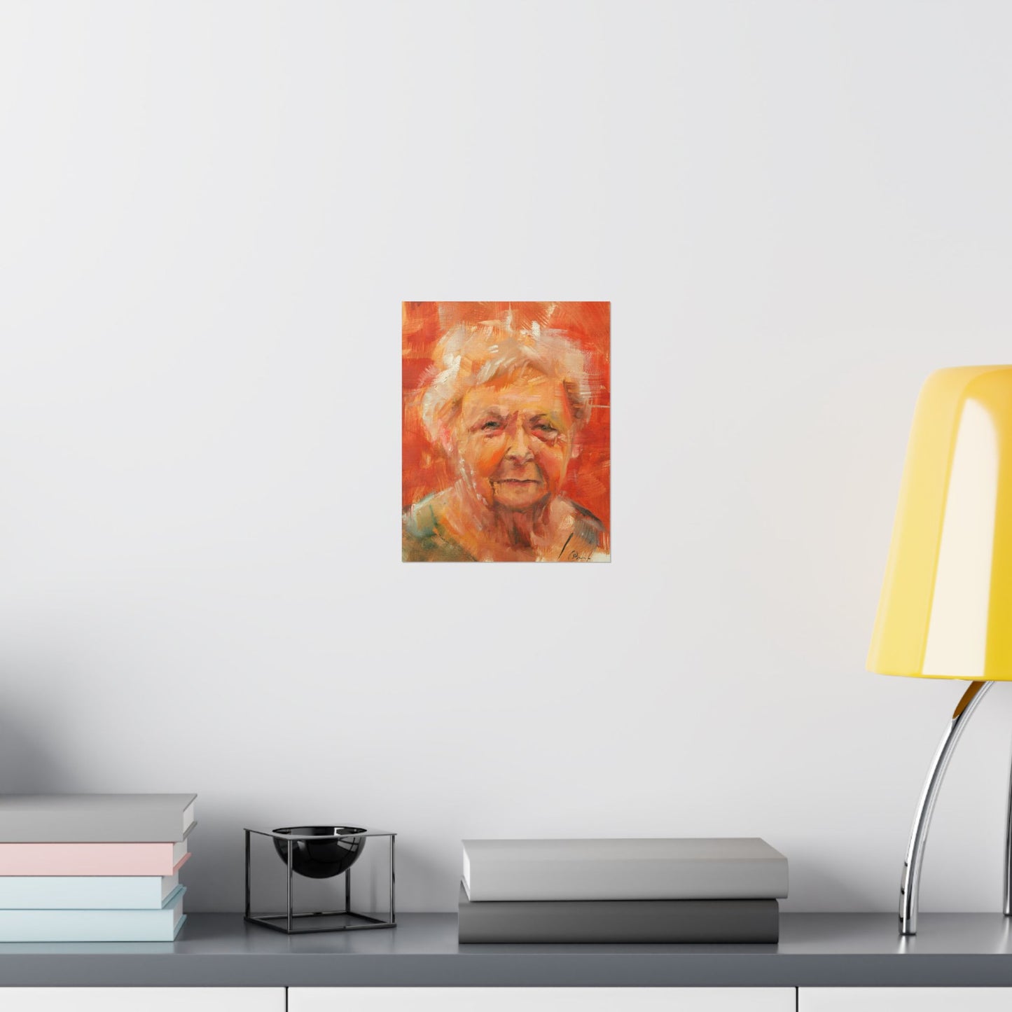 "Isadora" - Oil Portriait Print (Day 99)