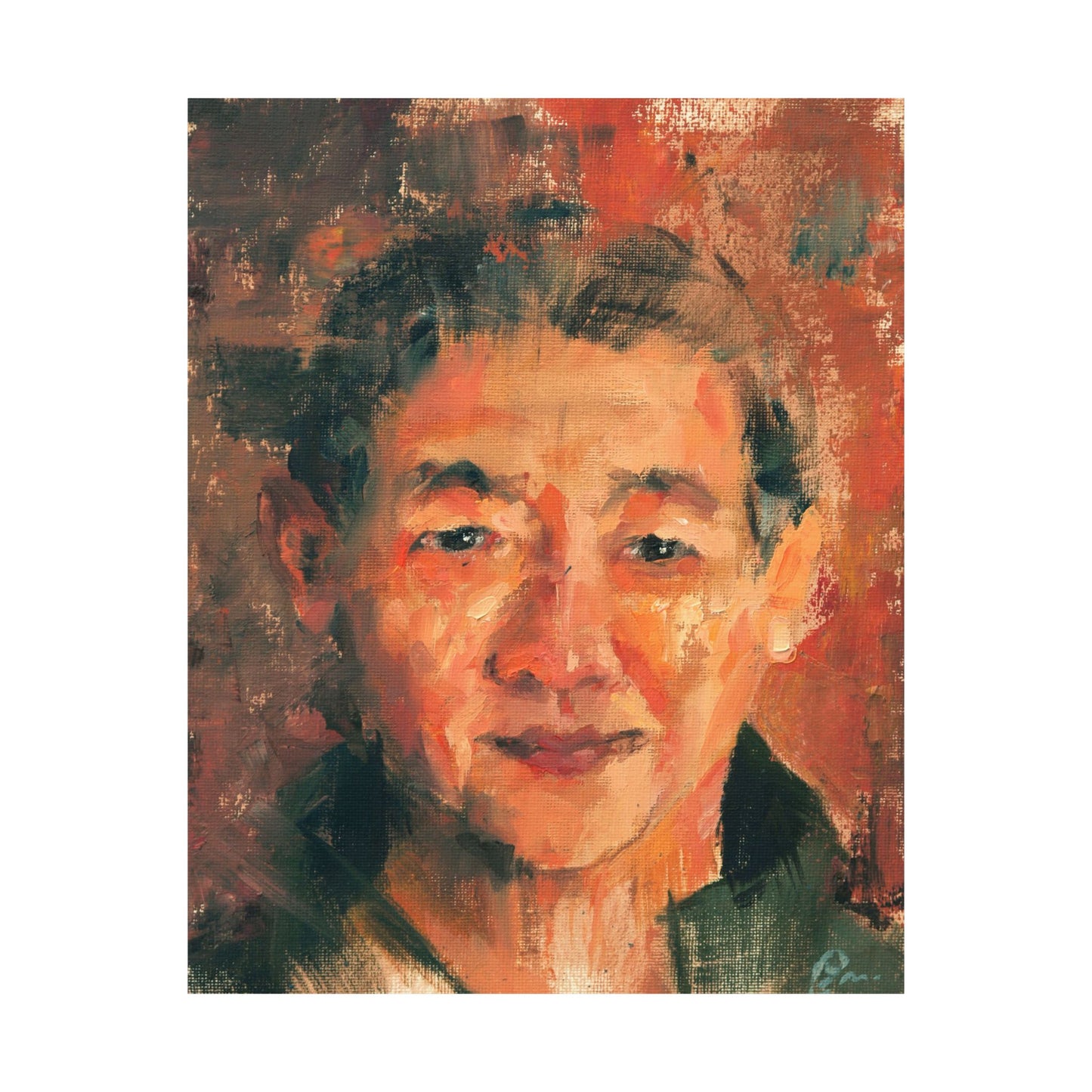 "Gulliver" - Oil Portriait Print (Day 67)