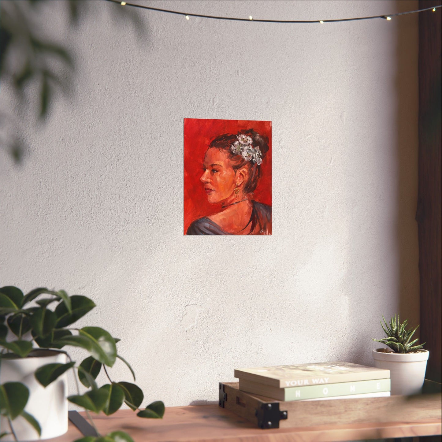 "Rogina" - Oil Portriait Print (Day 112)