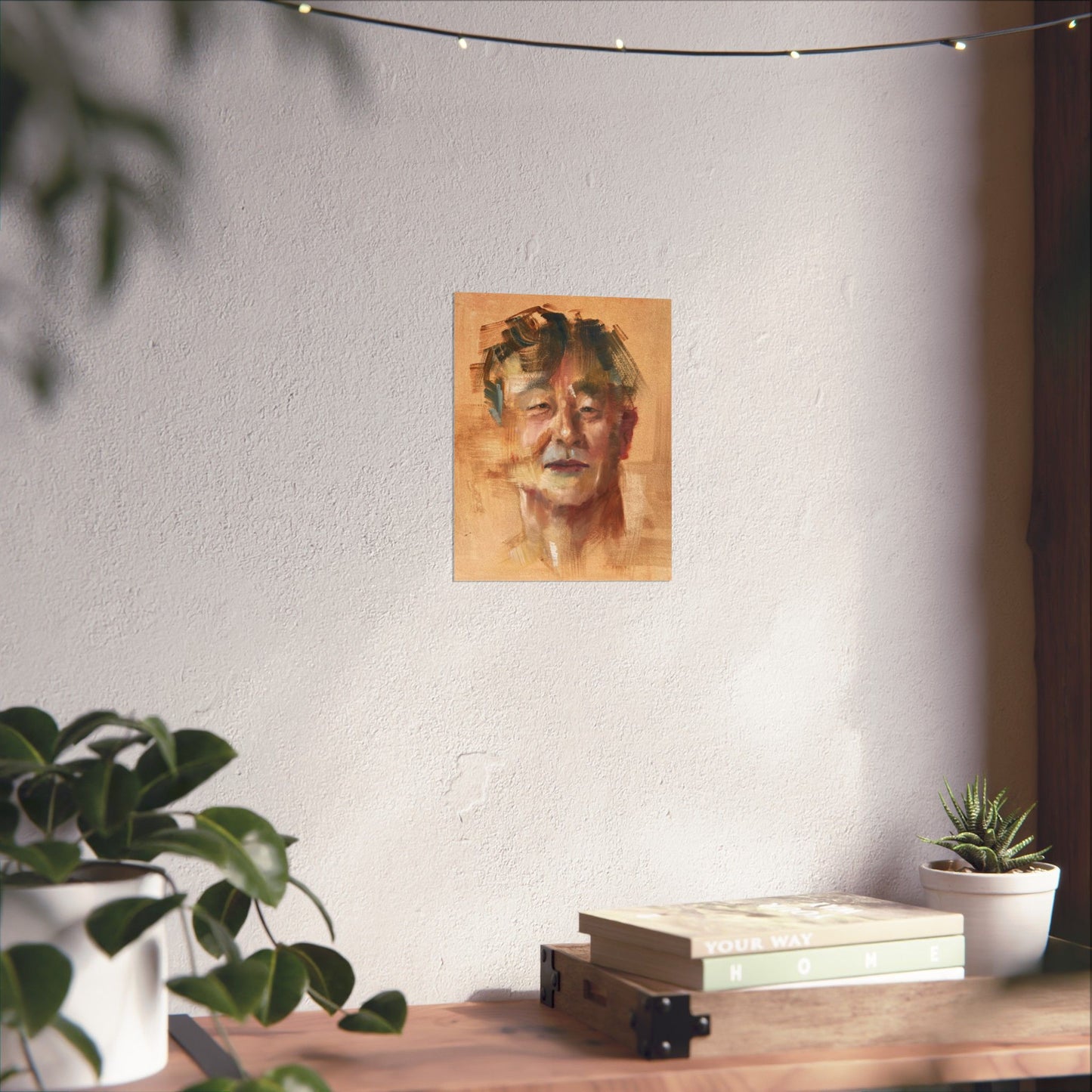 "Shun" - Oil Portriait Print (Day 23)