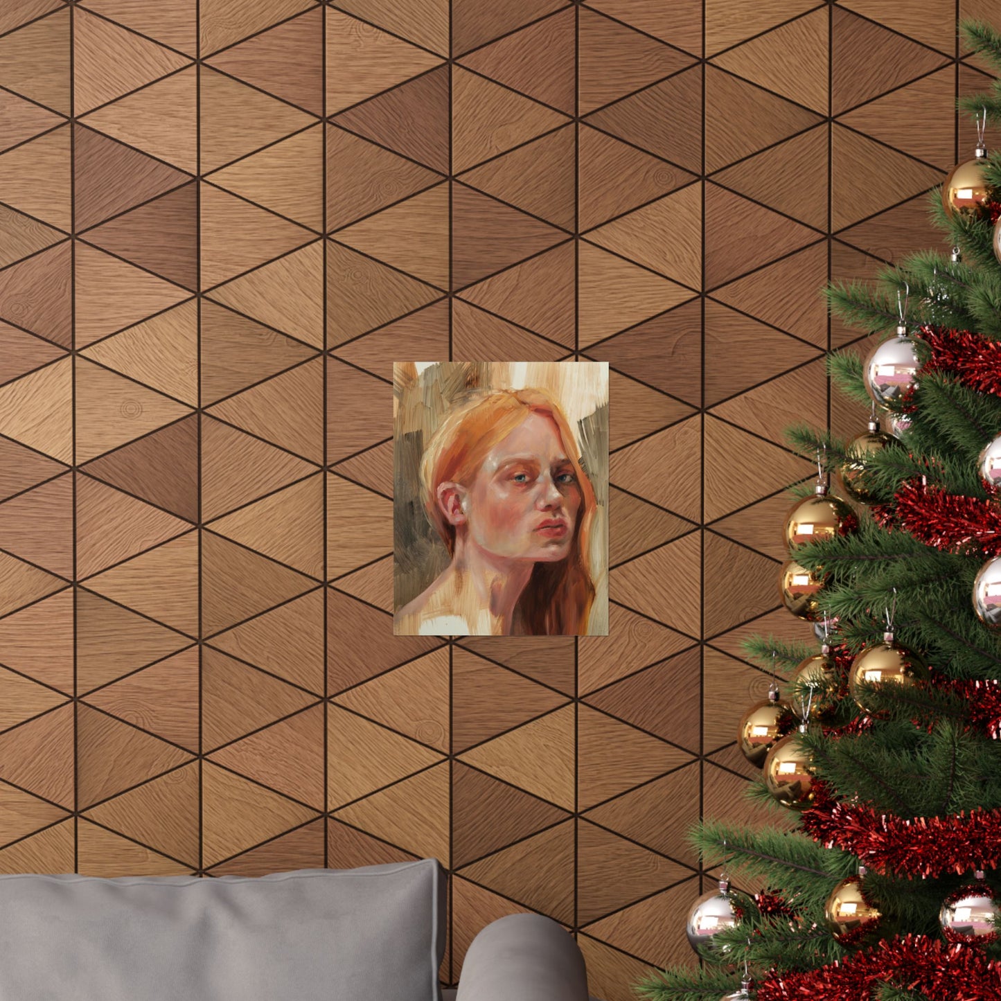 "Drusilla" - Oil Portriait Print (Day 11)